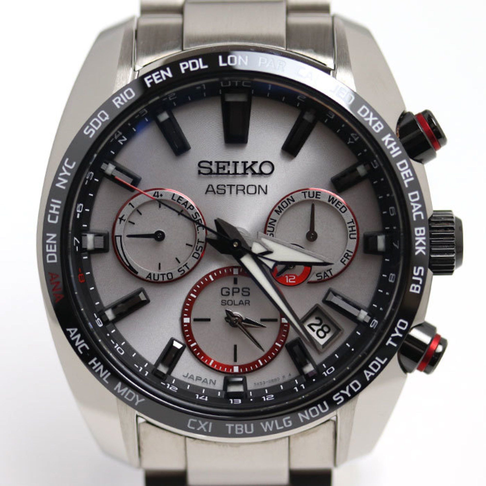 image of Seiko Astron Gps Satellite Radio Shohei Ohtani 2020 Watch Solar Sbxc081/5X53-0Be0 Limited in Clear,