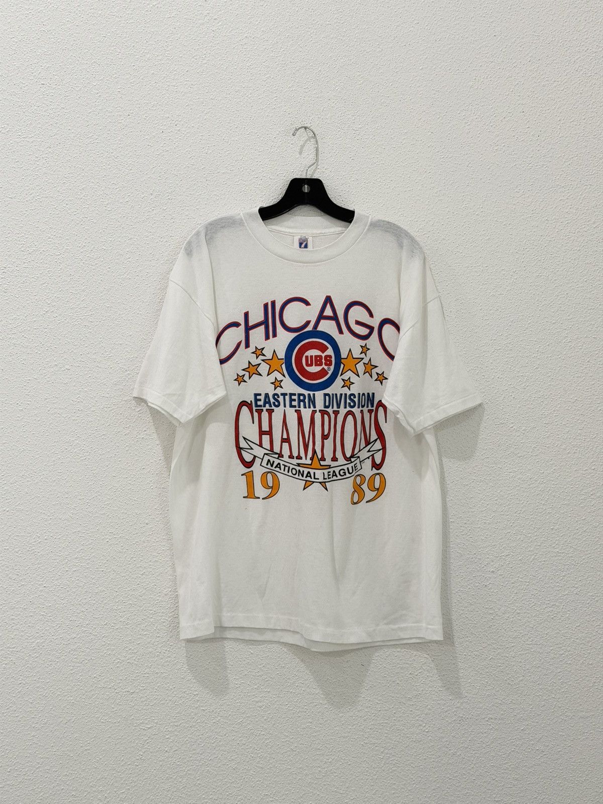 Logo 7 Vintage Chicago Cubs 1989 Eastern Champions XL 50/50 Logo 7 Size US XL / EU 56 / 4 - 1 Thumbnail