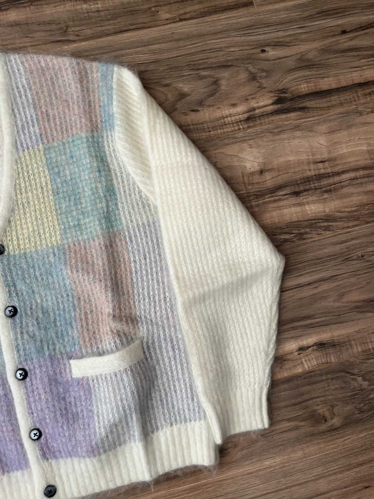Supreme Supreme Brushed Grid Cardigan Size US M / EU 48-50 / 2 - 3 Thumbnail
