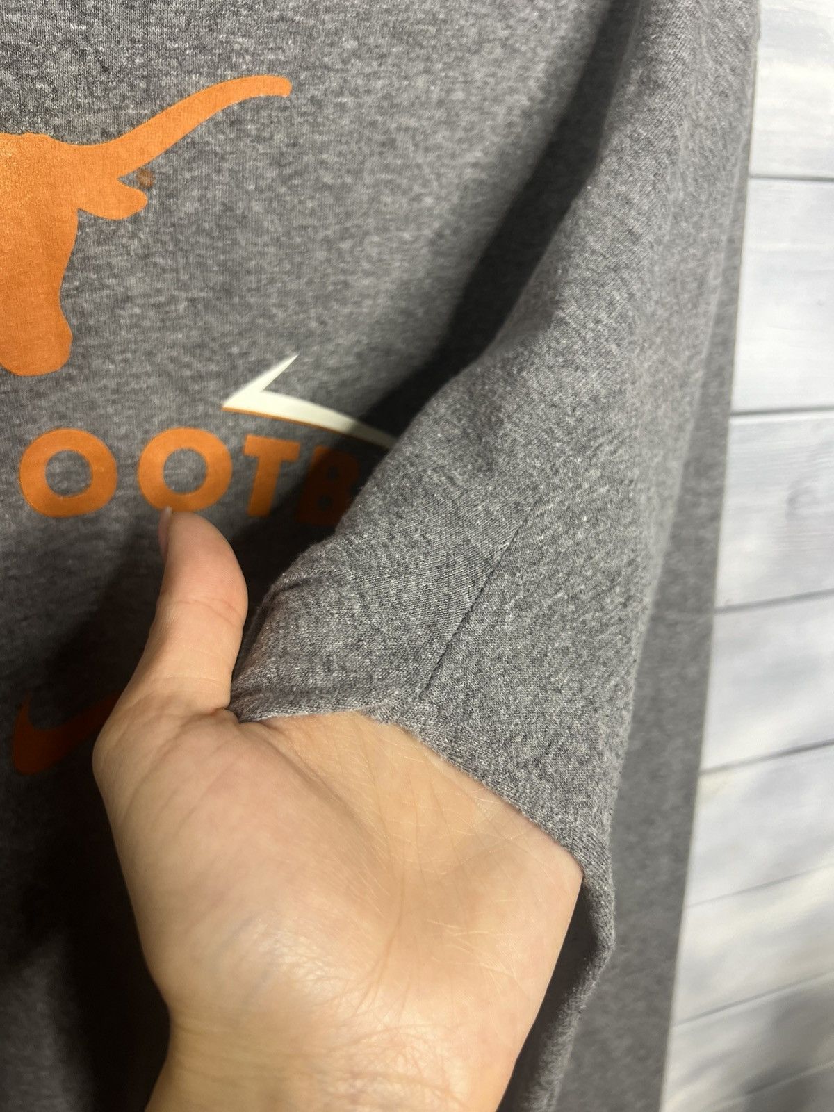 Vintage Rare Vintage Long-Sleeve Nike Texas Football Swoosh Centr Size US M / EU 48-50 / 2 - 7 Thumbnail