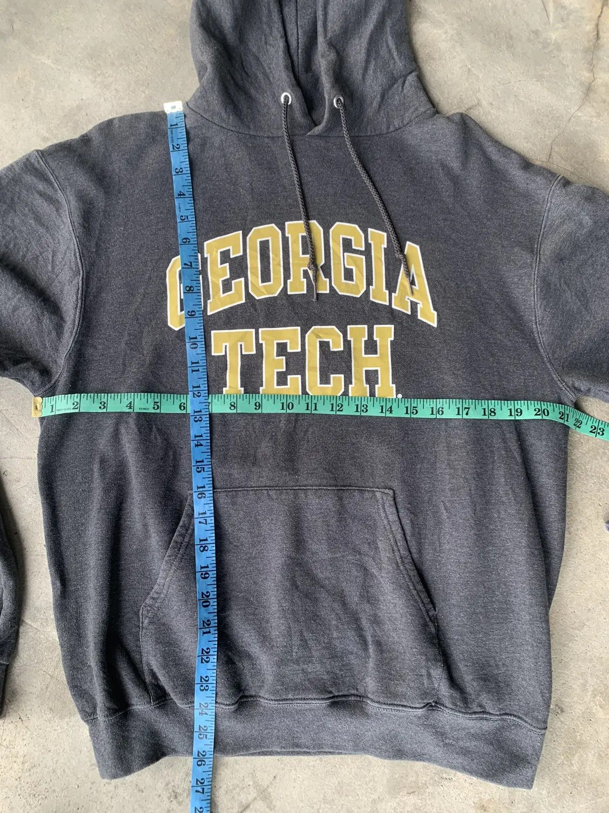 Champion VINTAGE CHAMPION GEORGIA TECH HOODIE. Size US M / EU 48-50 / 2 - 3 Thumbnail