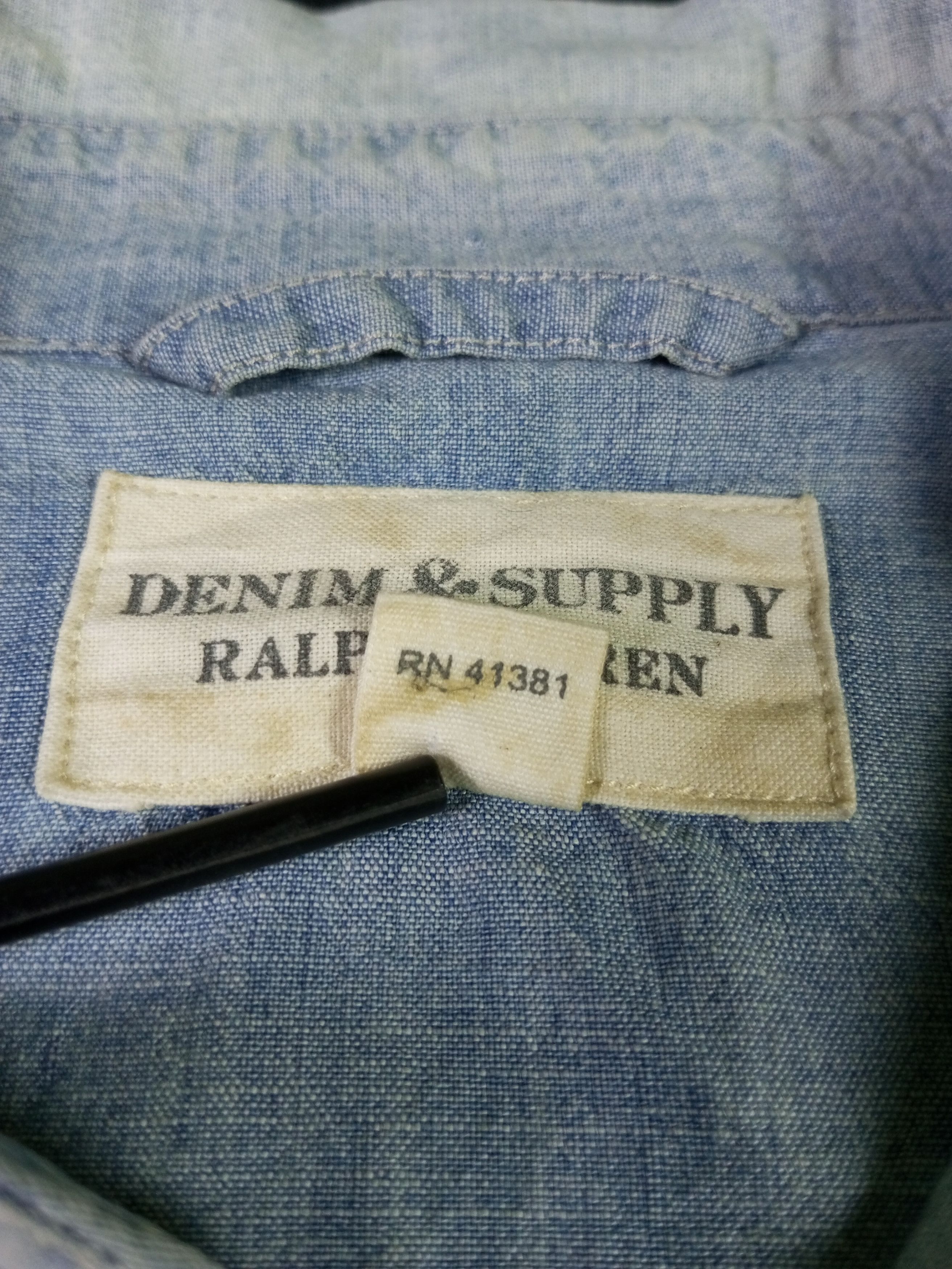 Denim & Supply Ralph Lauren Vintage Distressed Denim & Supply Patchwork American Flag Size US M / EU 48-50 / 2 - 11 Thumbnail