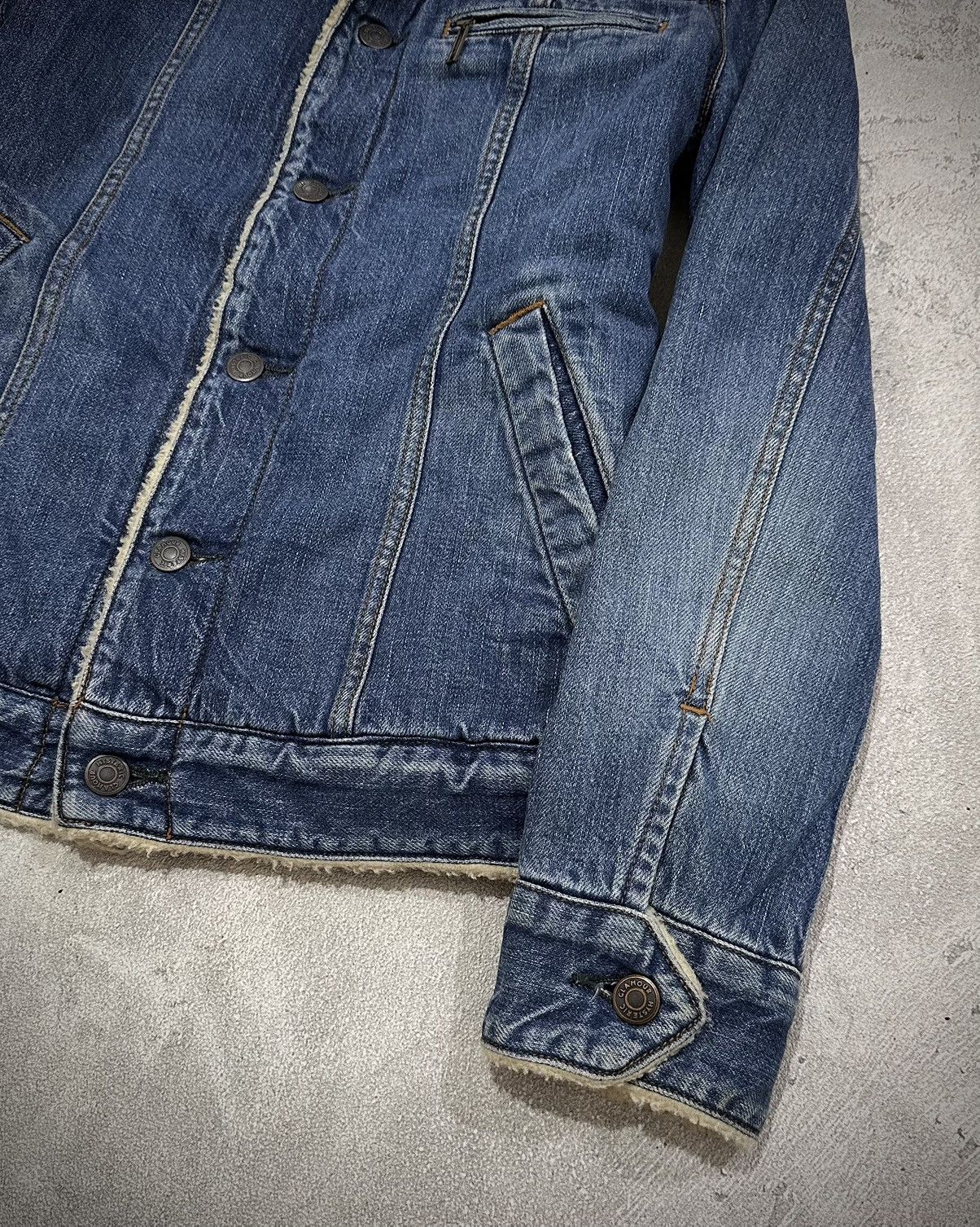 Hysteric Glamour 2000s Hysteric Glamour Sherpa Denim Jacket Size US S / EU 44-46 / 1 - 5 Thumbnail