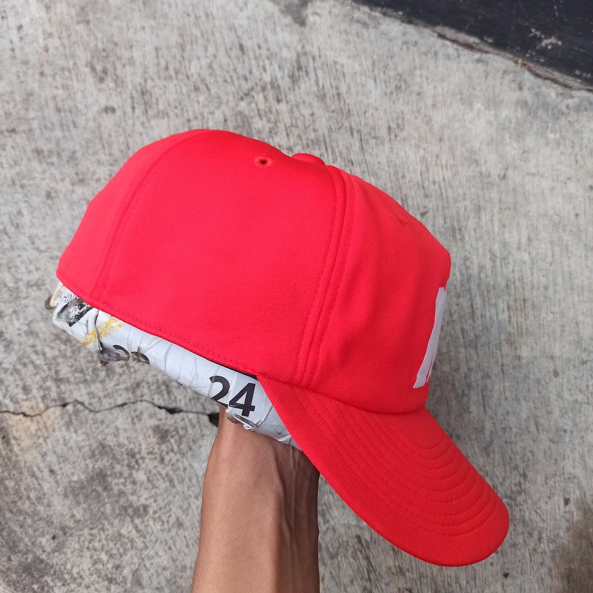 Hat Club × Mizuno × Vintage Sick.. initial M fitted hat with leather inner Size ONE SIZE - 5 Thumbnail