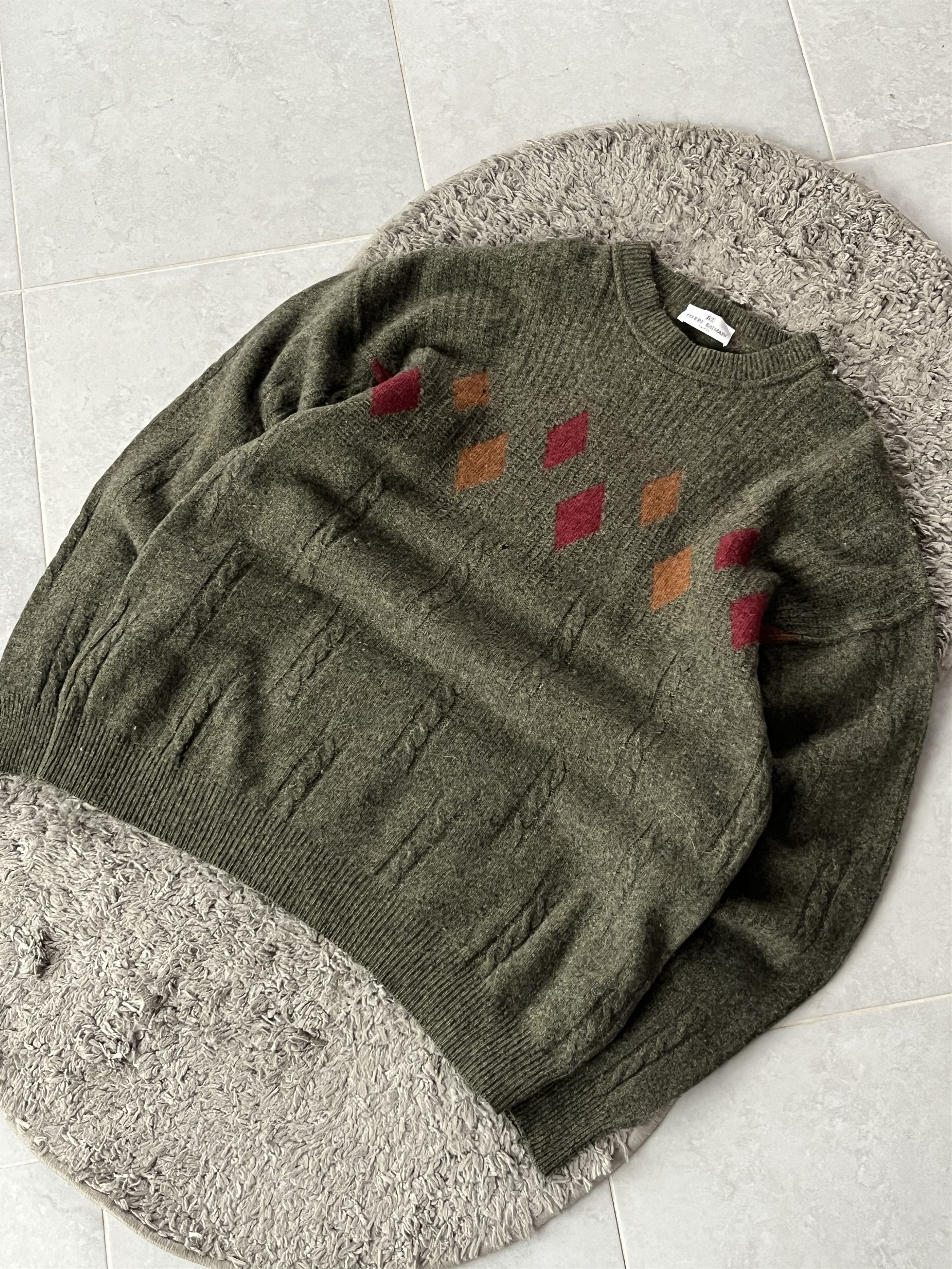 Pierre Balmain Vintage Luxury Knitwear Pierre Balmain Paris Made in Italy Size US L / EU 52-54 / 3 - 2 Thumbnail