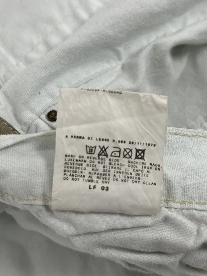 Roberto Cavalli 2000s Cavalli White Vertical Pants Size US 33 - 12 Thumbnail