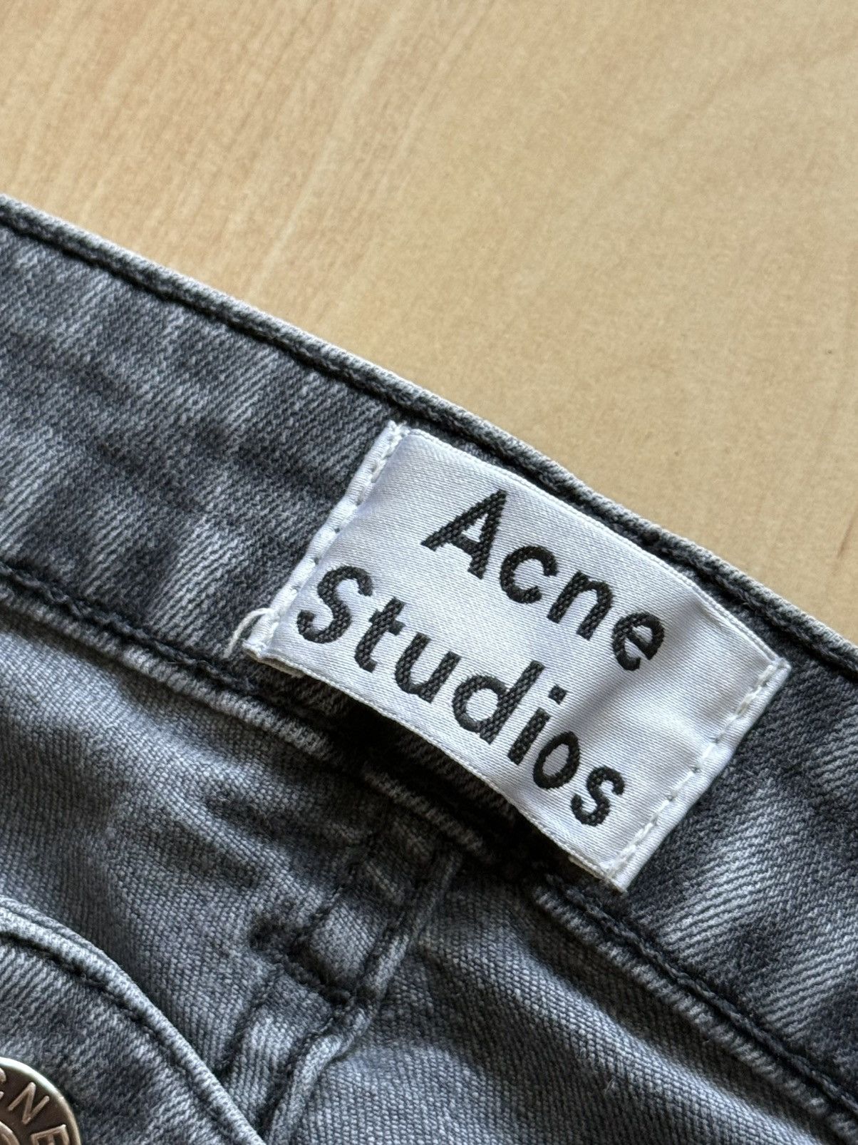 Acne Studios Acne Studios Skin 5 Used Black Jeans Size 28" / US 6 / IT 42 - 4 Thumbnail