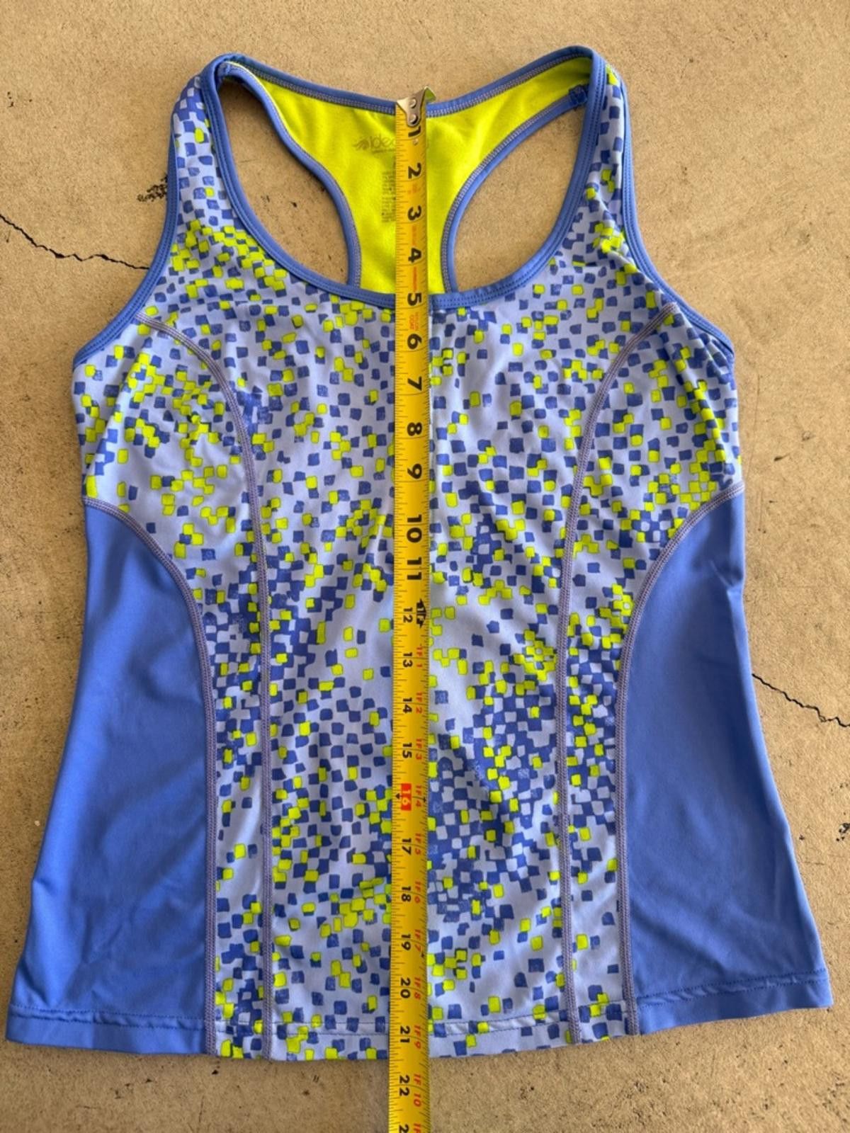 Other Ideology / Athletic Tank Top with Built In Bra Zip / blue Size M / US 6-8 / IT 42-44 - 4 Thumbnail