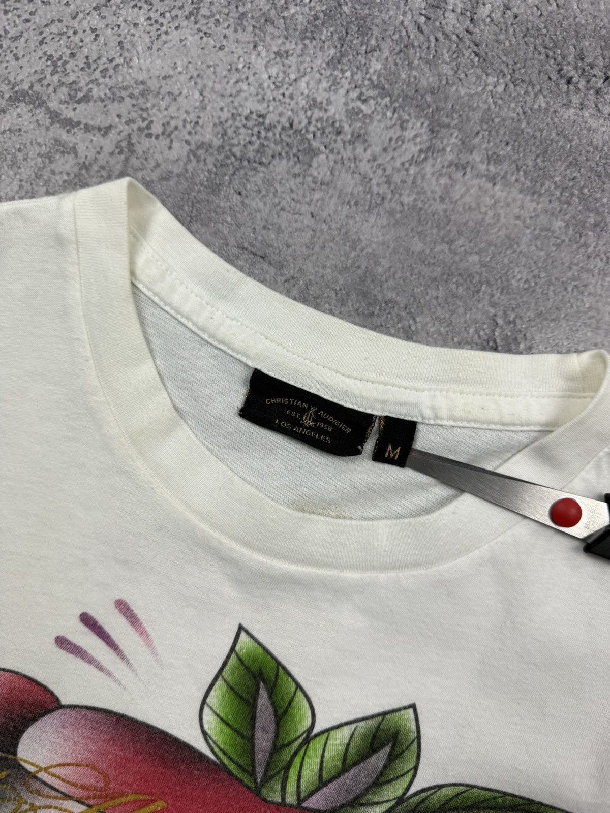 Christian Audigier Vintage Y2K Ed Hardy By Christian Audigier T-Shirt Rare Tee Size M / US 6-8 / IT 42-44 - 9 Thumbnail