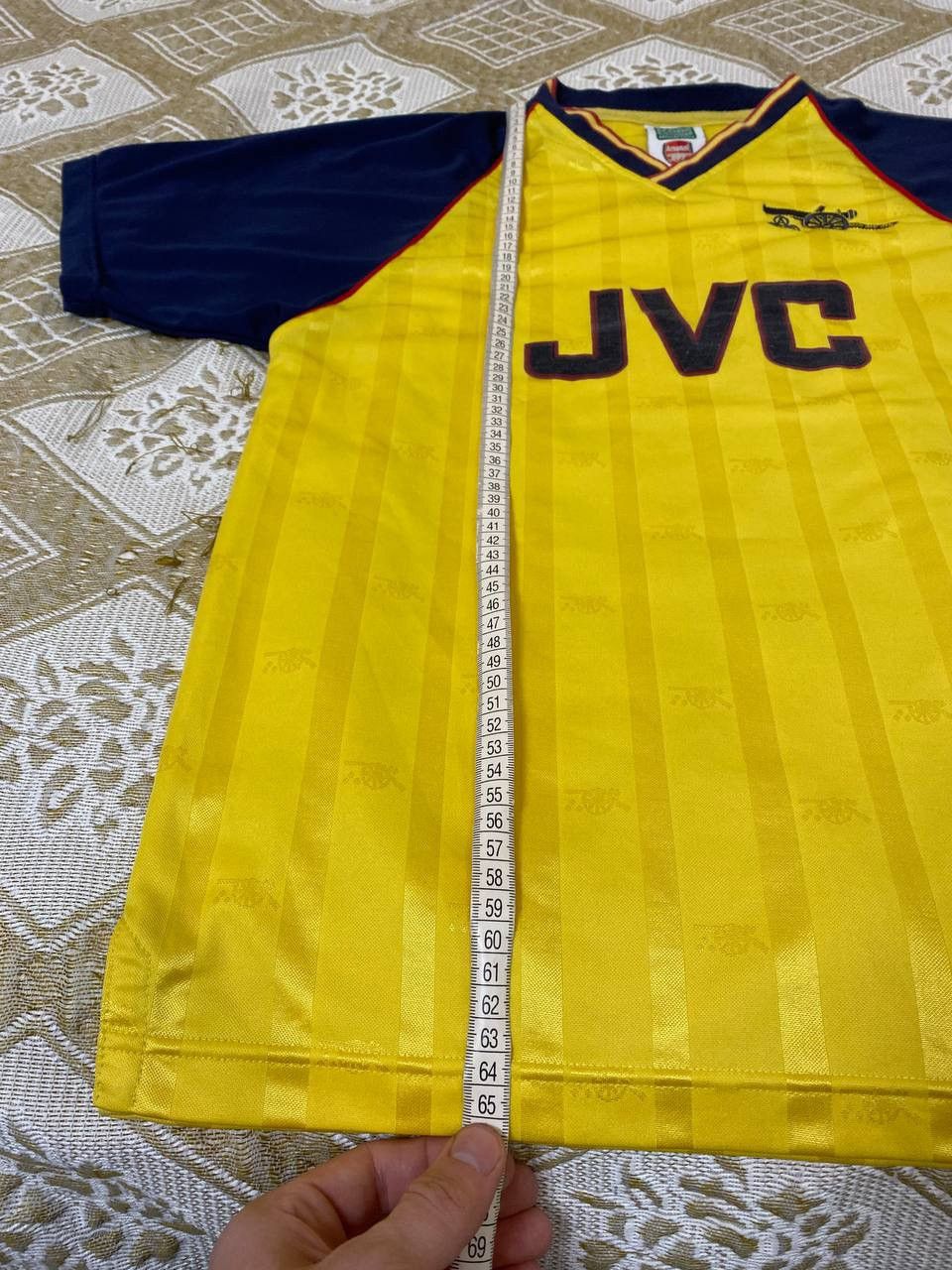 Vintage 🔥 Arsenal 1988 1989 Retro Jersey Score Draw Soccer T Shirt Size US S / EU 44-46 / 1 - 8 Thumbnail