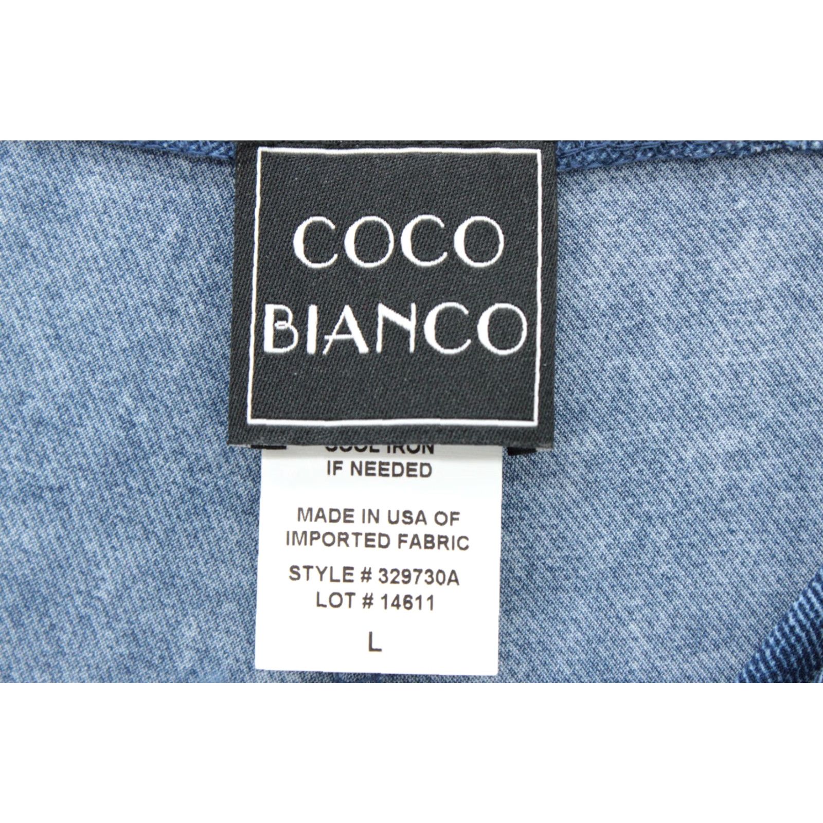 Vintage Coco Bianco BOHO Palazzo STRETCHY Lounge Pants Large Blue Embroidered Wide Leg Women's Pants Regular Size L Vintage Size 36" / US 14 / IT 50 - 6 Thumbnail
