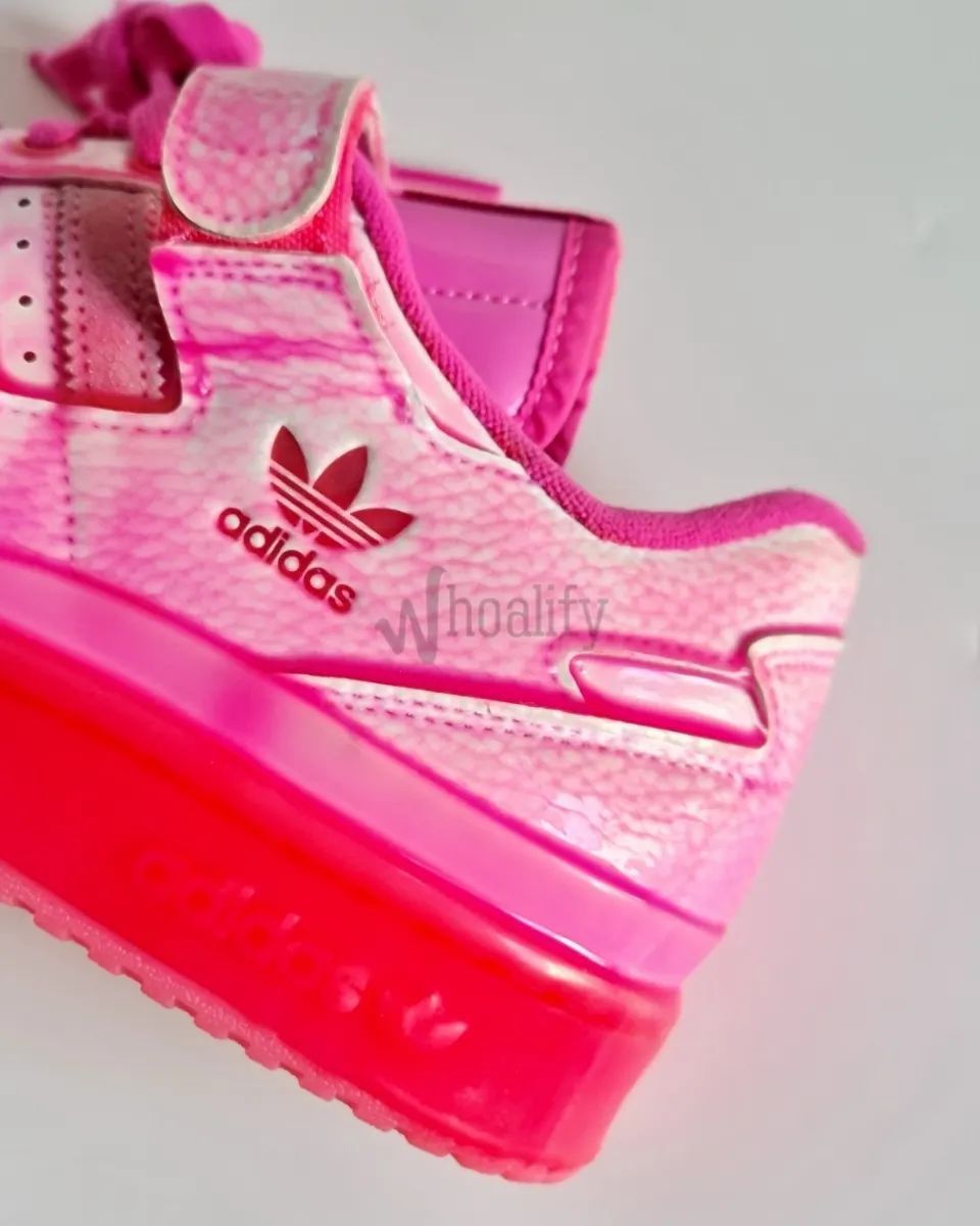 Jeremy Scott Adidas Forum Low x Jeremy Scott Dipped Pink Size US 9.5 / EU 42-43 - 2 Thumbnail