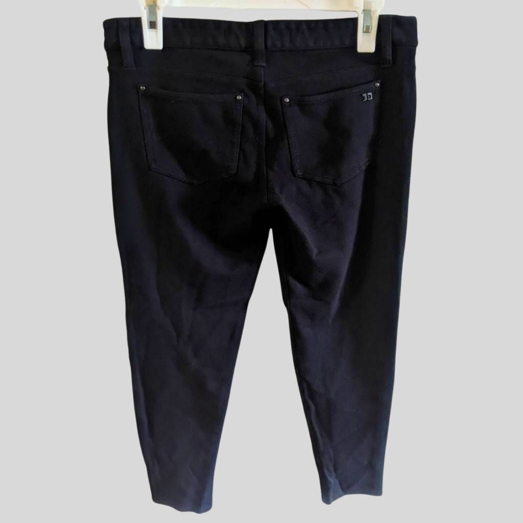 Joe's Joe's Jeans Women's Size 29 Black Stretch Cropped Skinny Pan Size 29" - 2 Thumbnail