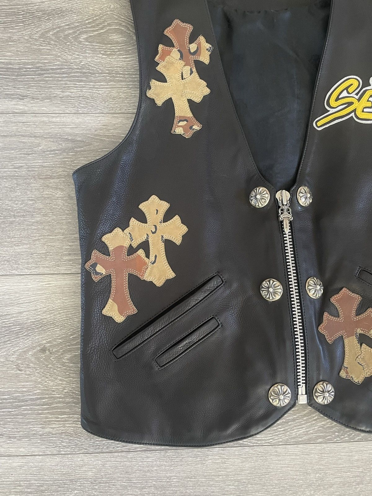 Chrome Hearts Chrome Hearts Sex Records Vest Size US M / EU 48-50 / 2 - 4 Thumbnail