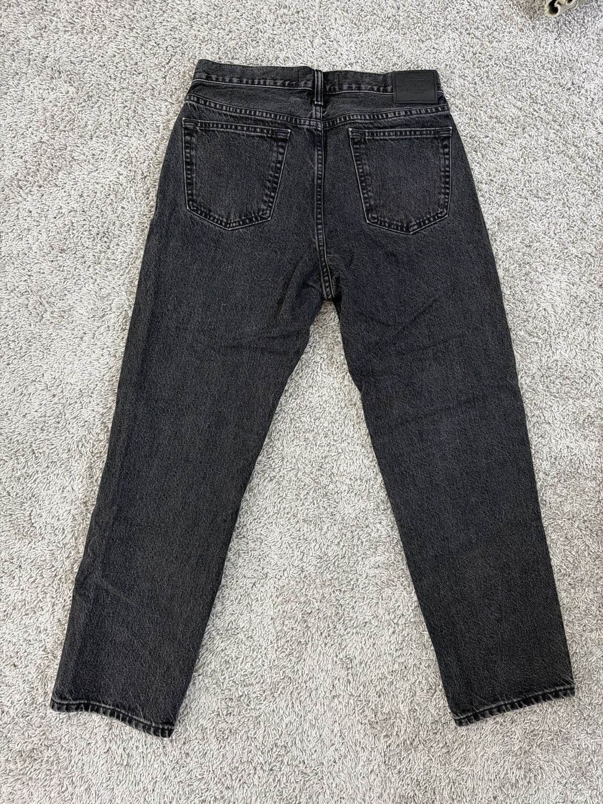 Abercrombie & Fitch Abercrombie & Fitch 90s Loose Black Jeans - 31x30 Size US 31 - 4 Thumbnail