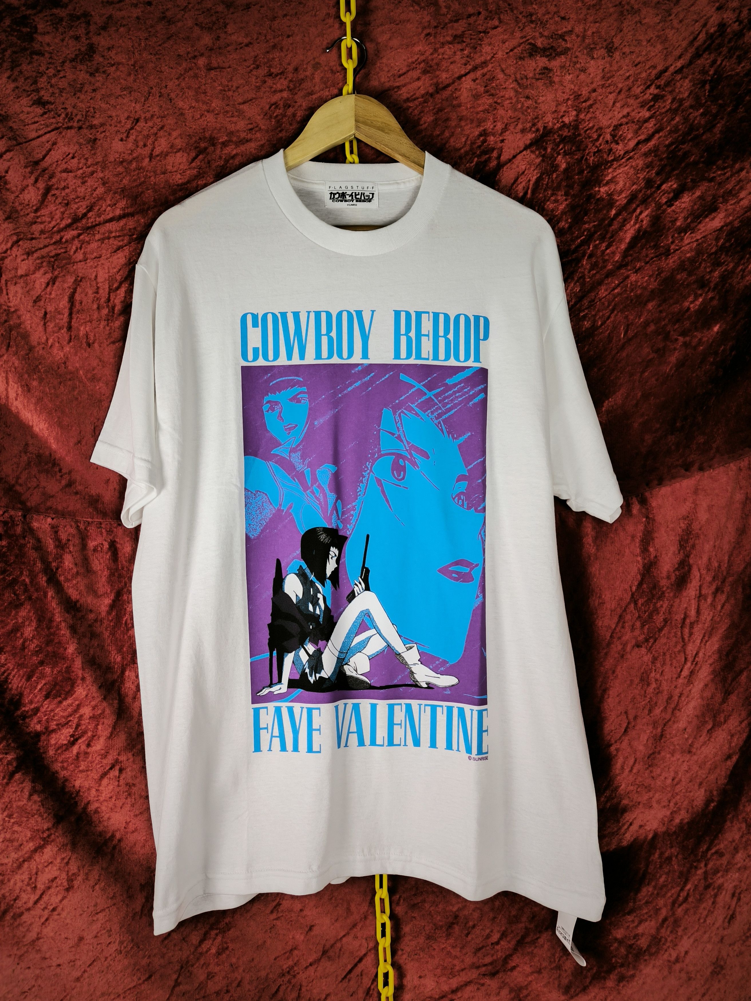 Anime × Flagstuff Cowboy Bebop Faye Valentine Size US L / EU 52-54 / 3 - 3 Thumbnail