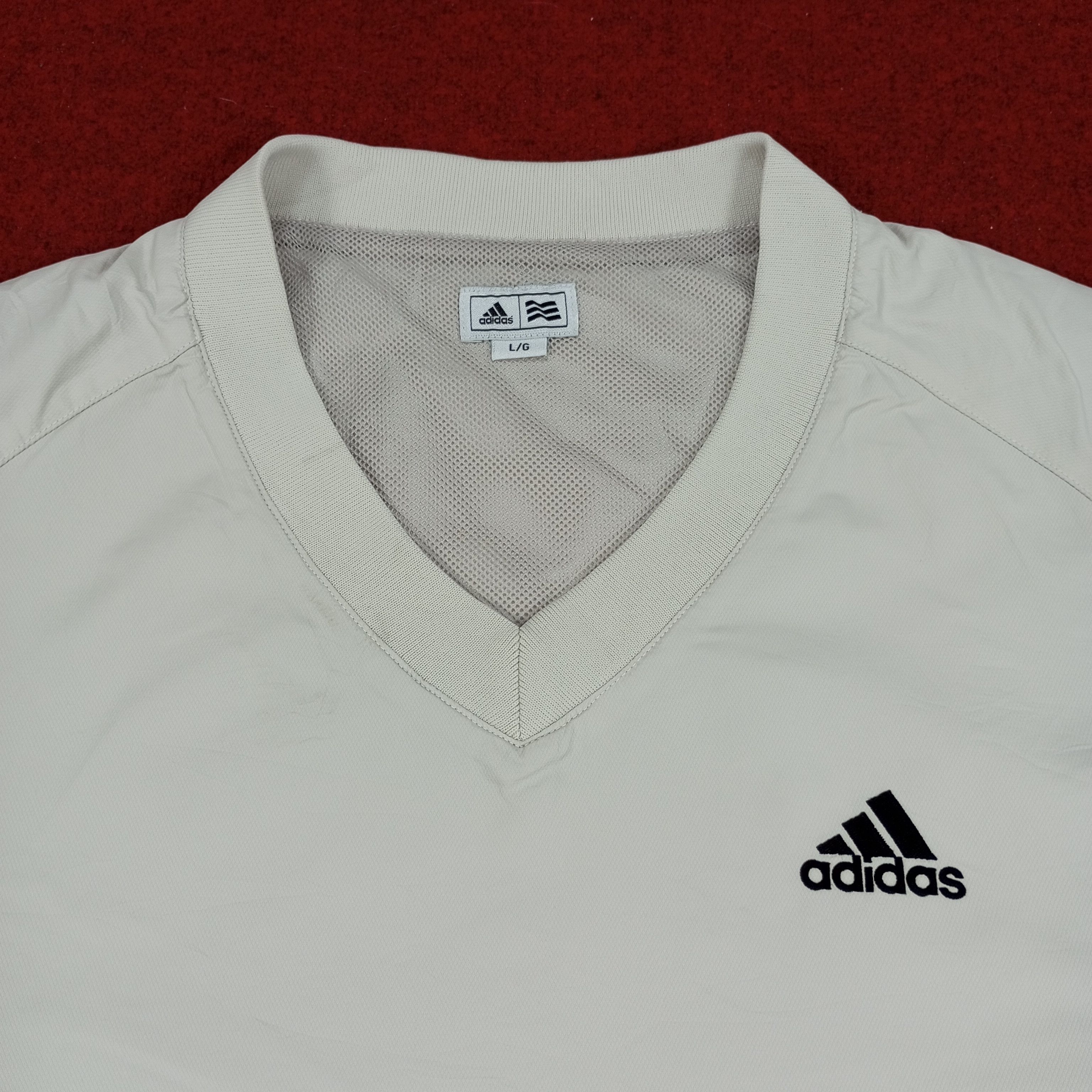 Adidas × Vintage Adidas X Custom Yohji Yamamoto Art Style Sweatshirt Sports Size US L / EU 52-54 / 3 - 4 Thumbnail