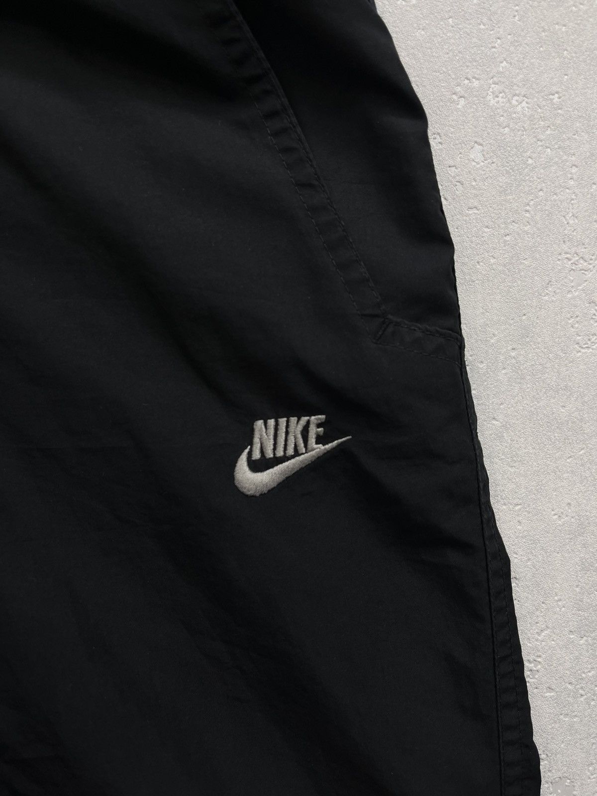 Nike × Vintage 90’s NIKE AIR RETRO DRILL TRACK PANTS SWOOSH LOGO SPELLOUT Size US 34 / EU 50 - 3 Thumbnail