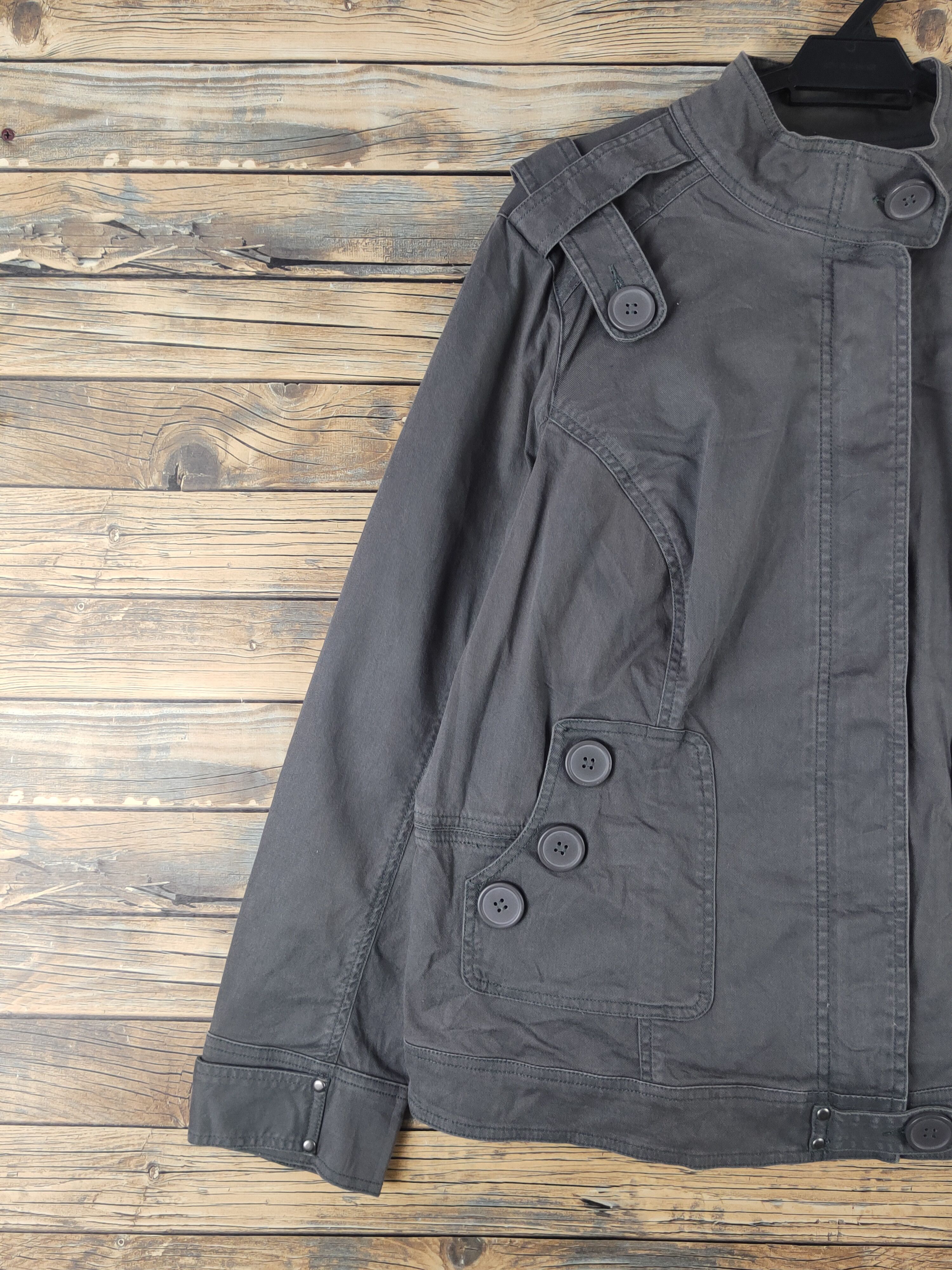 Japanese Brand DL Torrid Dark Gray Jackets #2686 Size US L / EU 52-54 / 3 - 3 Thumbnail