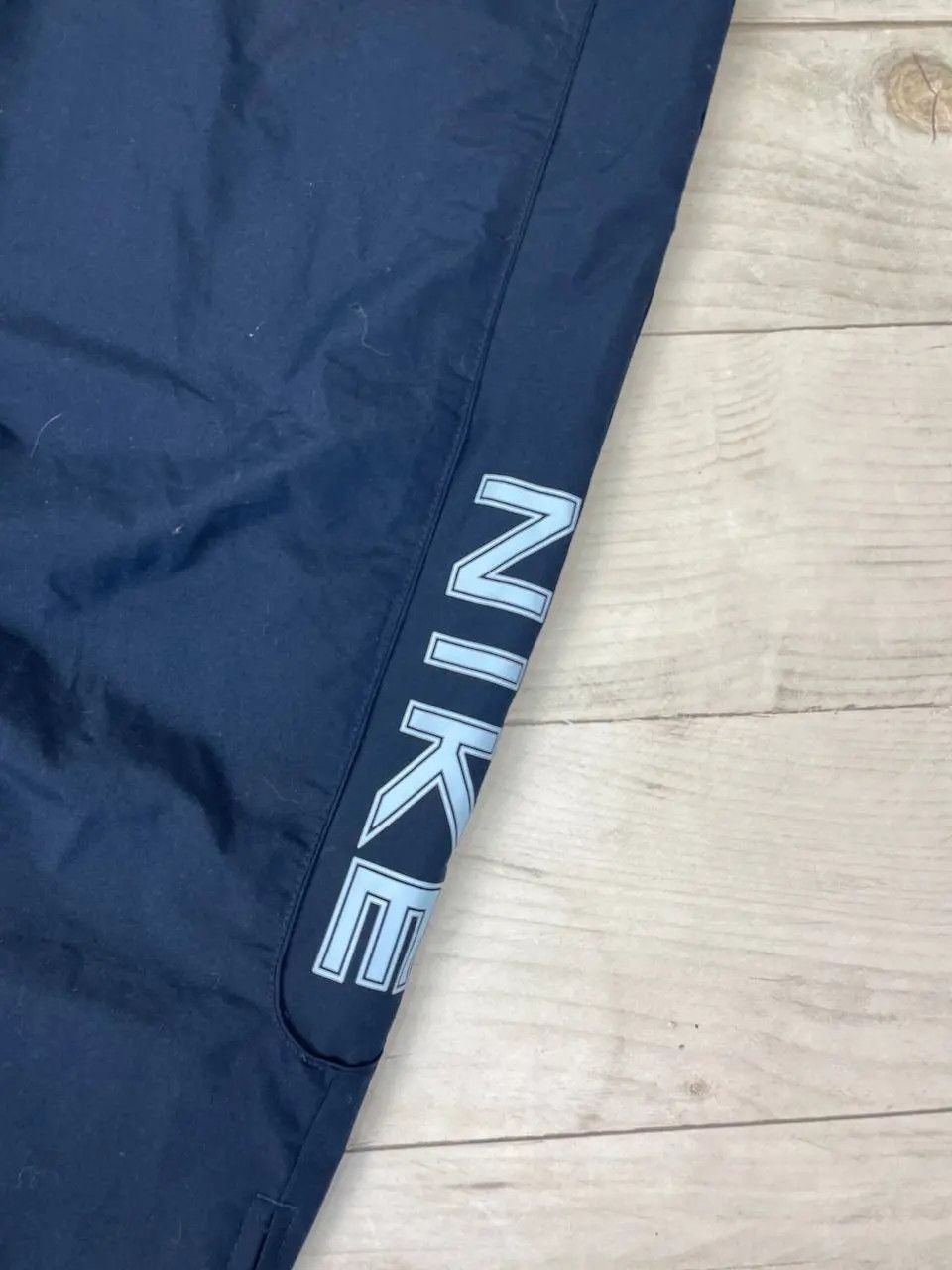 Nike Vintage Nike Track Pants 00s Big Logo Y2K Drill Size US 36 / EU 52 - 5 Thumbnail