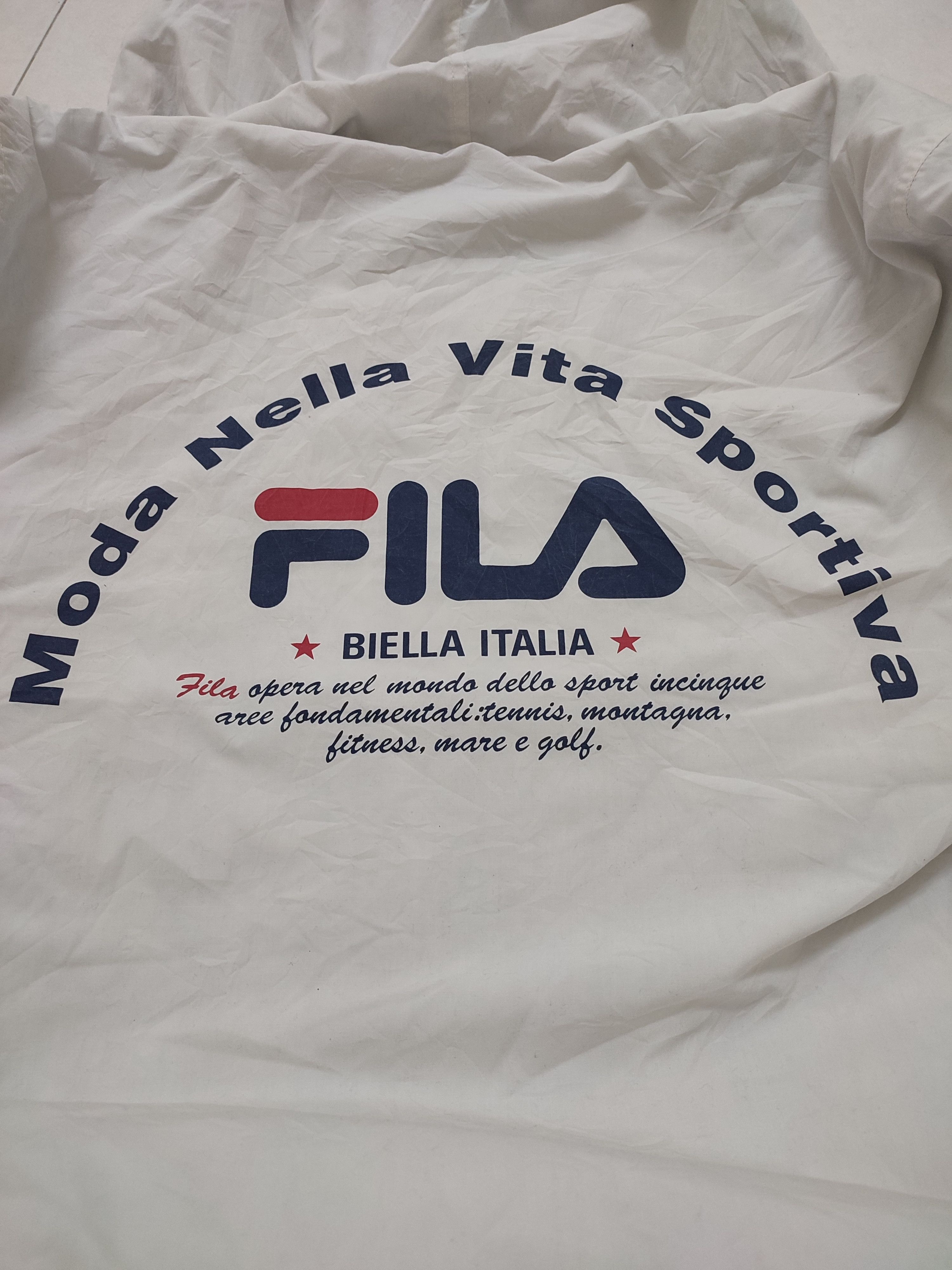 Fila 💥Rare Fila Moda Nella Vita Sportiva Button Up Jacket Size US XL / EU 56 / 4 - 4 Thumbnail