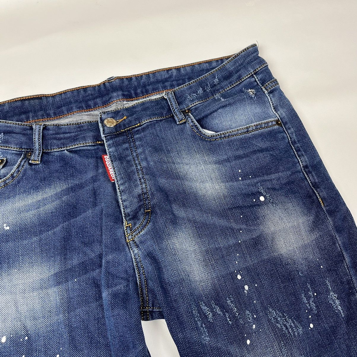 Dsquared2 × Jean Dsquared Jeans Denim Trousers Blue pants Size US 32 / EU 48 - 6 Thumbnail