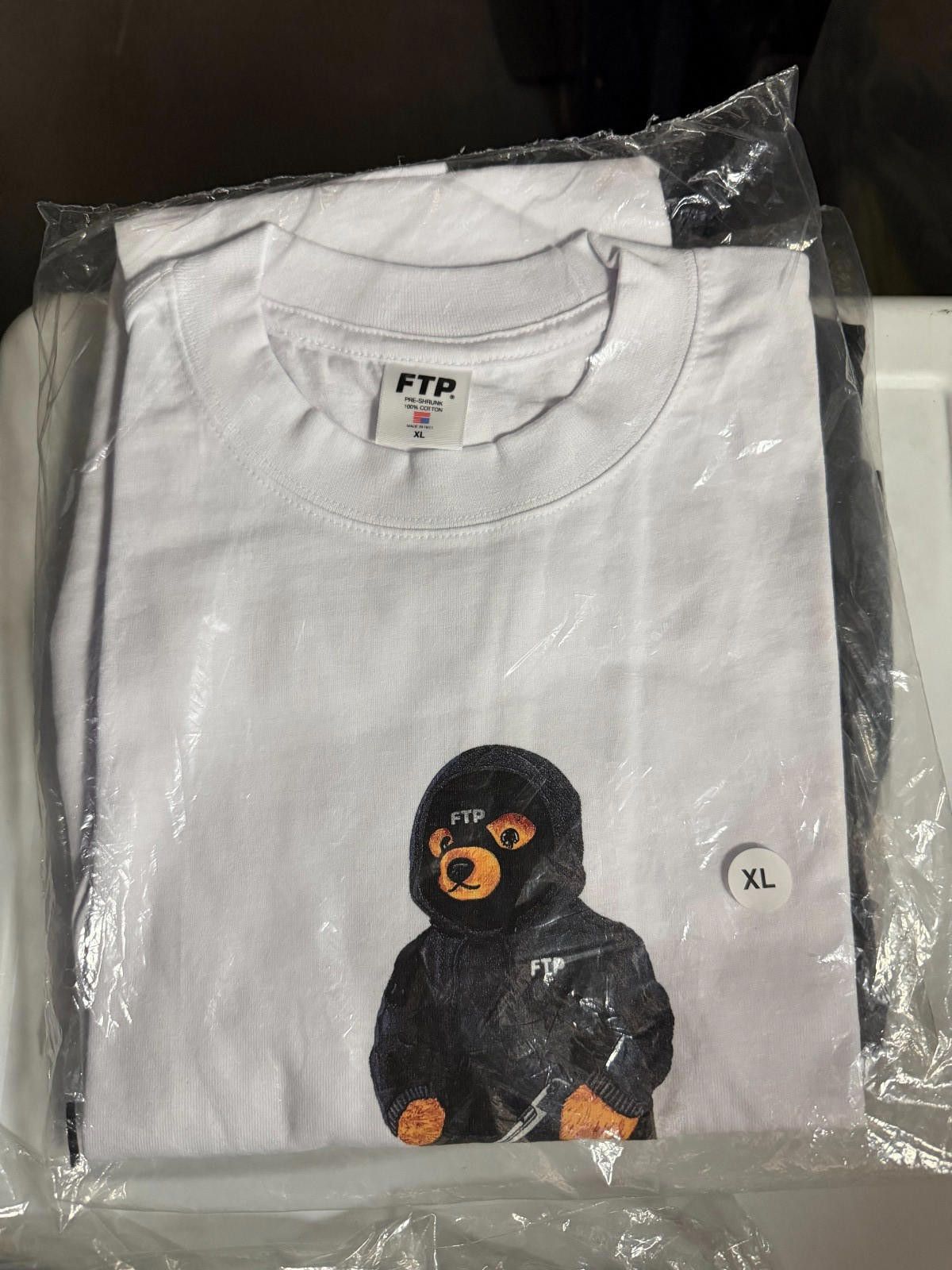 Other FTP Hooded Bear Tee White XL T-Shirt Tee Size US XL / EU 56 / 4 - 1 Thumbnail