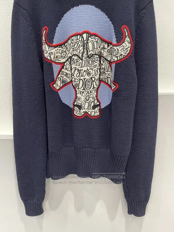 Dior Dior Women's Winter Blue Wool Sweater . Size XS / US 0-2 / IT 36-38 - 4 Thumbnail