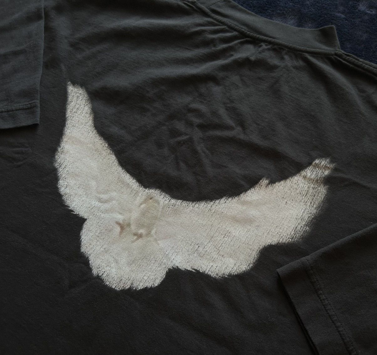 Balenciaga × Gap × Yeezy Yeezy Balenciaga Gap Dove 3/4 Tee Size US L / EU 52-54 / 3 - 3 Thumbnail