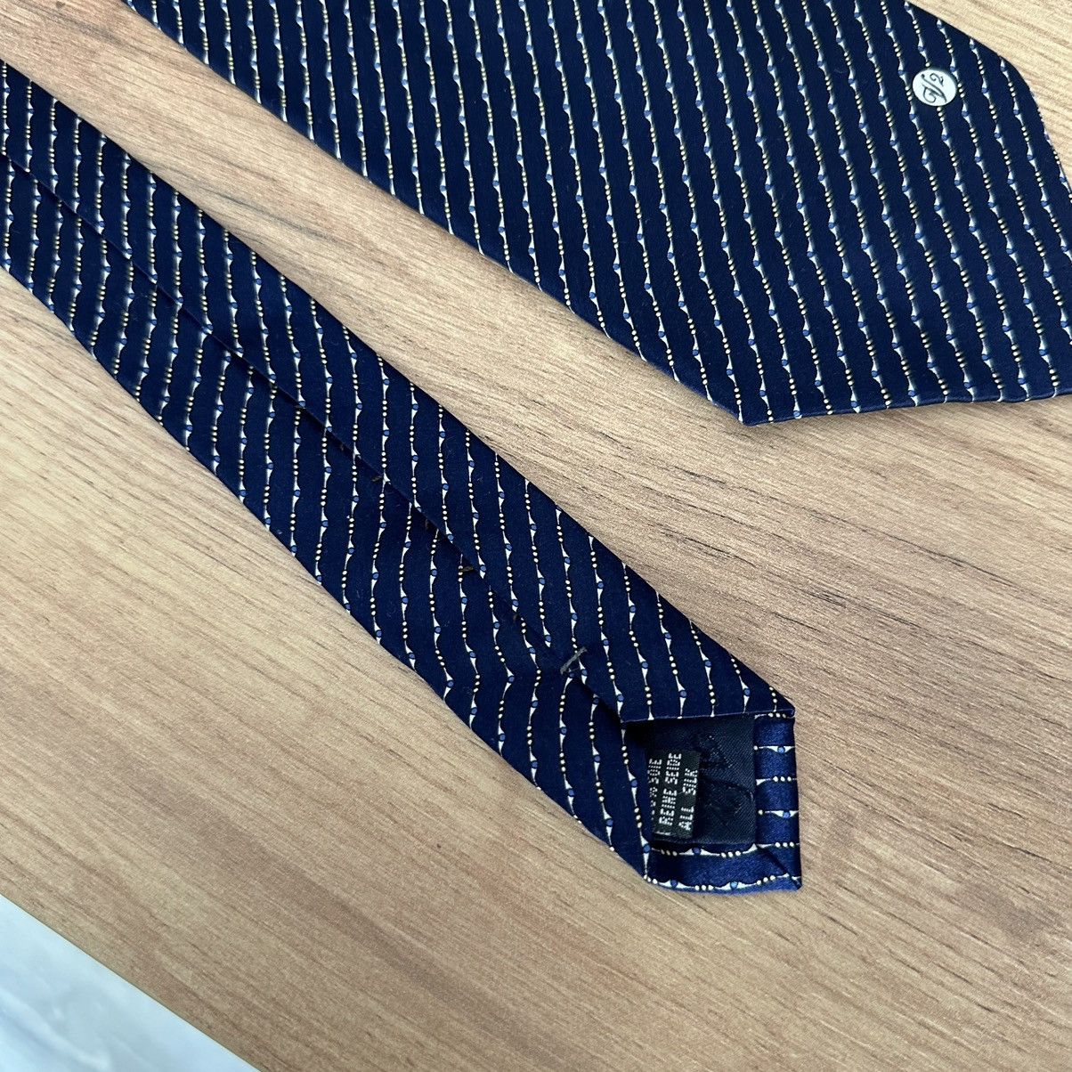 Versace Luxury Versace Classic Tie Silk Old Money Italy 00s Y2K Size ONE SIZE - 7 Thumbnail