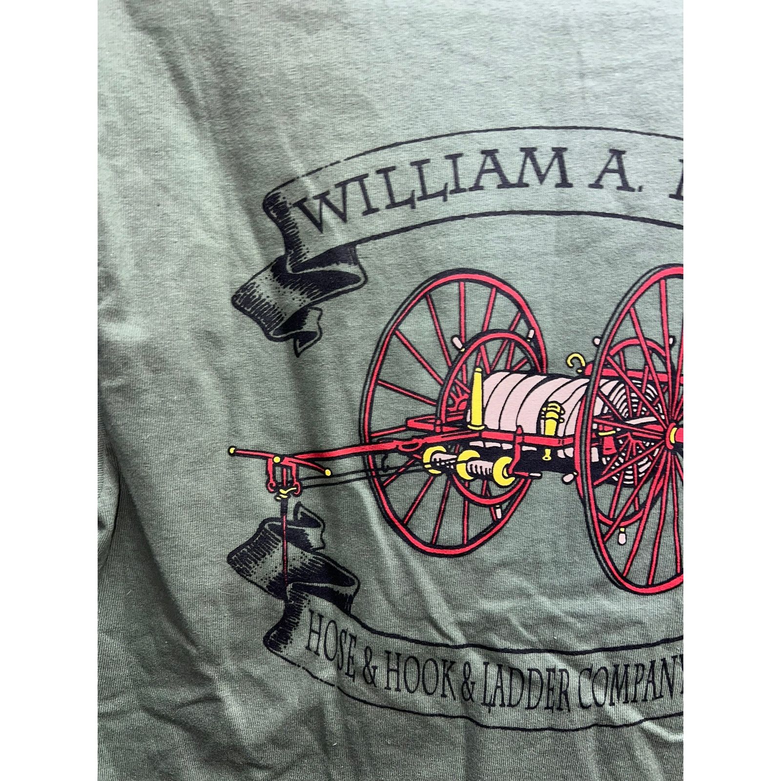 Gildan Manitou Springs Fire Department Shirt Colorado Tee Size US S / EU 44-46 / 1 - 6 Thumbnail
