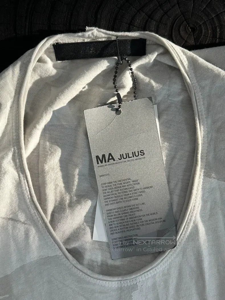 Julius Julius Irregular Spray Paint Under Layer Tank Top T-Shirt Size US S / EU 44-46 / 1 - 7 Thumbnail