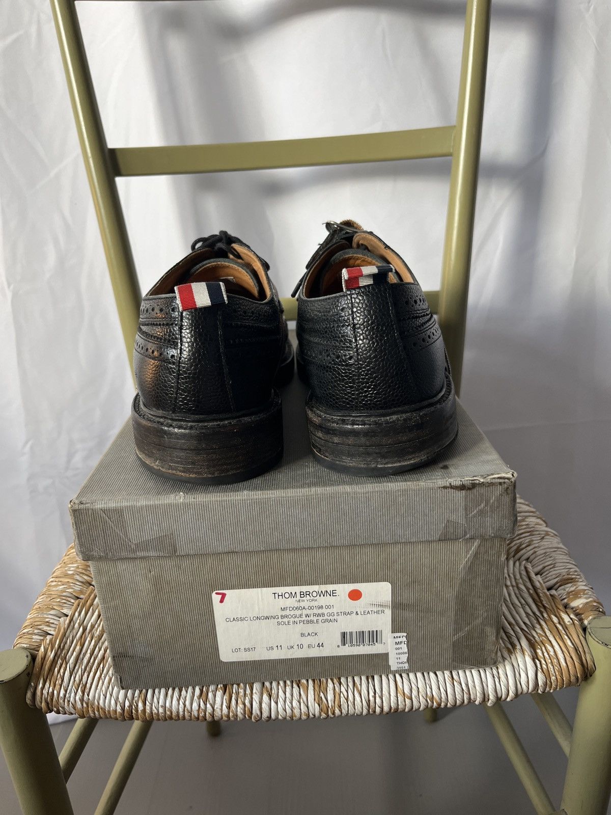 Thom Browne Thom Browne Longwing Brogue Strap Leather Size US 11 / EU 44 - 5 Thumbnail