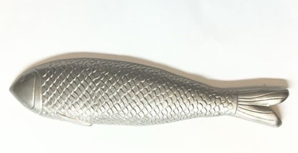 The Unbranded Brand Fish Cast Metal 5.75''x23.25 x1.25''/14.6cm x 59.1cm x 3.1cm Size ONE SIZE - 10 Thumbnail