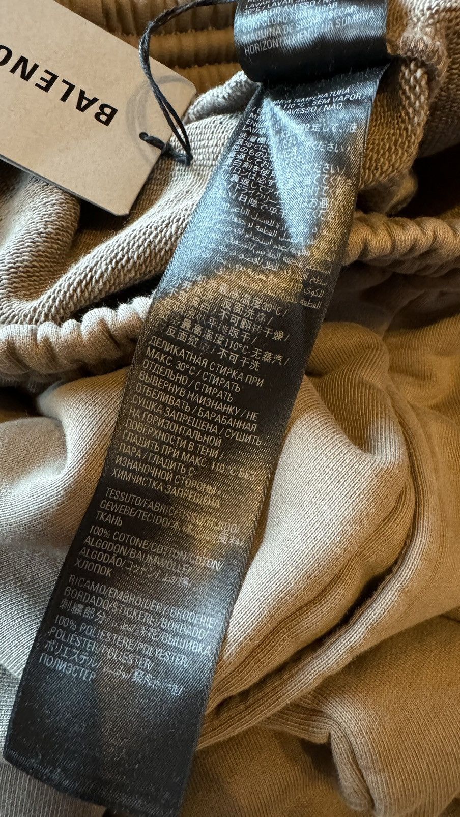 Balenciaga Balenciaga Taupe Sweatpants Size US 33 - 5 Thumbnail