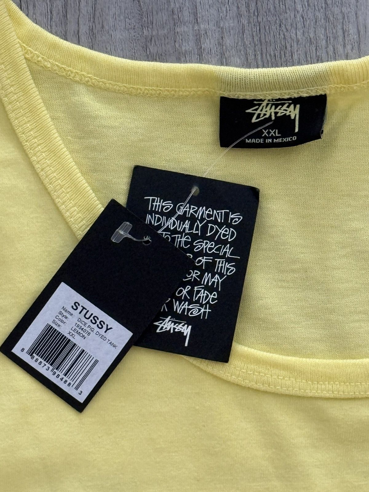 Stussy Stussy OG Logo Tank Top XXL Mens OG DS Size US XXL / EU 58 / 5 - 4 Thumbnail