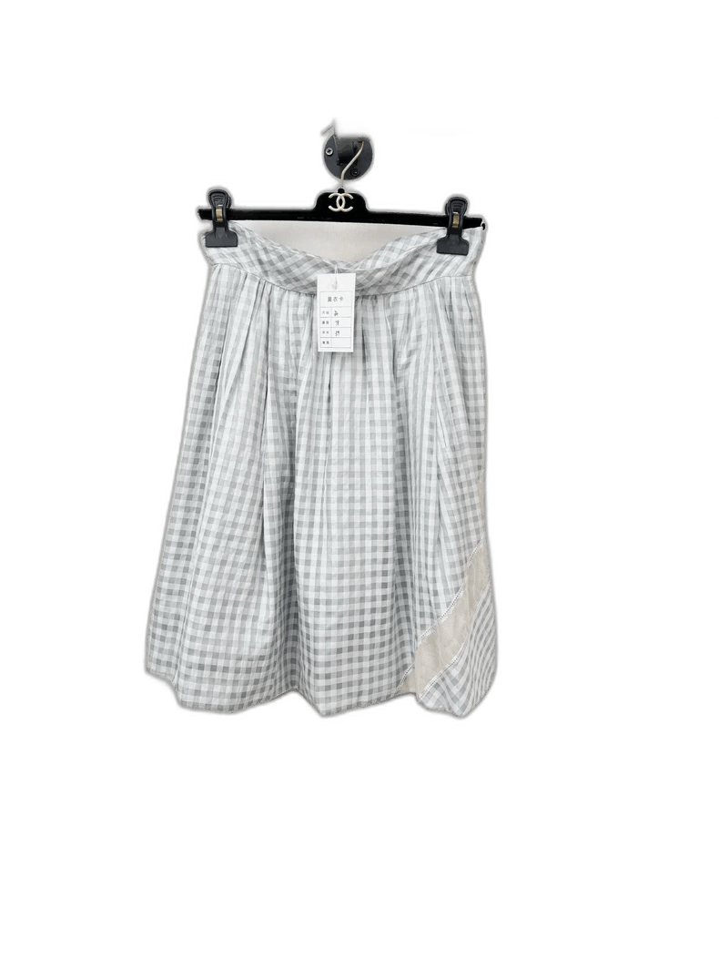 Louis Vuitton Louis Vuitton Checkered Mini Skirt- Size 33" - 1 Thumbnail