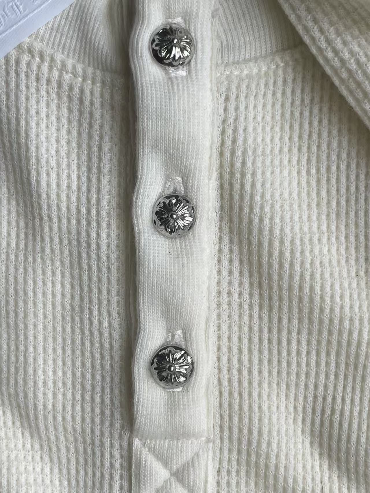 Chrome Hearts Chrome Hearts CH Logo Waffle Thermal Short Sleeve T-Shirt Size US L / EU 52-54 / 3 - 6 Thumbnail