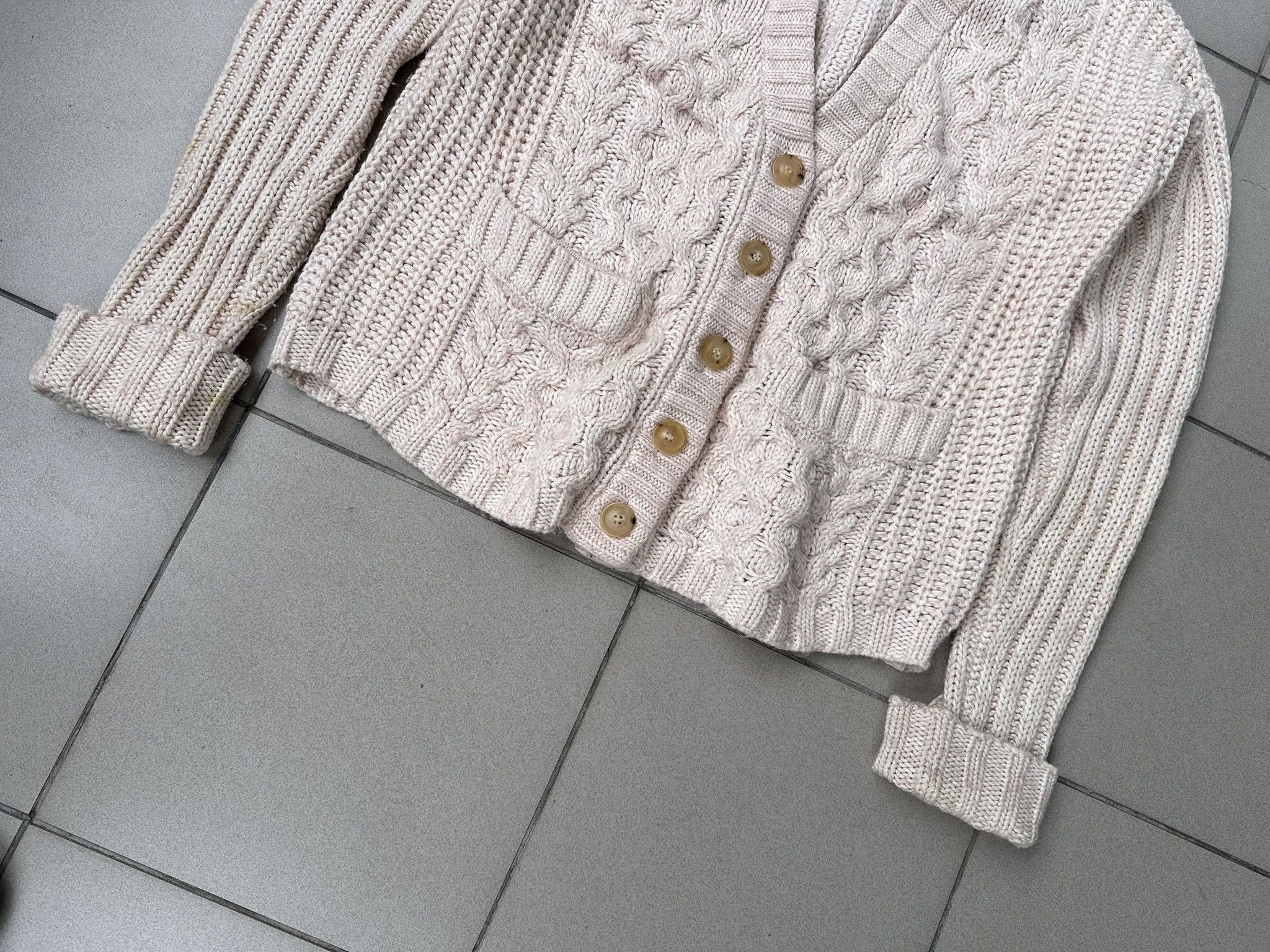 Designer See by Chloe wool cardigan oversize Size US L / EU 52-54 / 3 - 3 Thumbnail