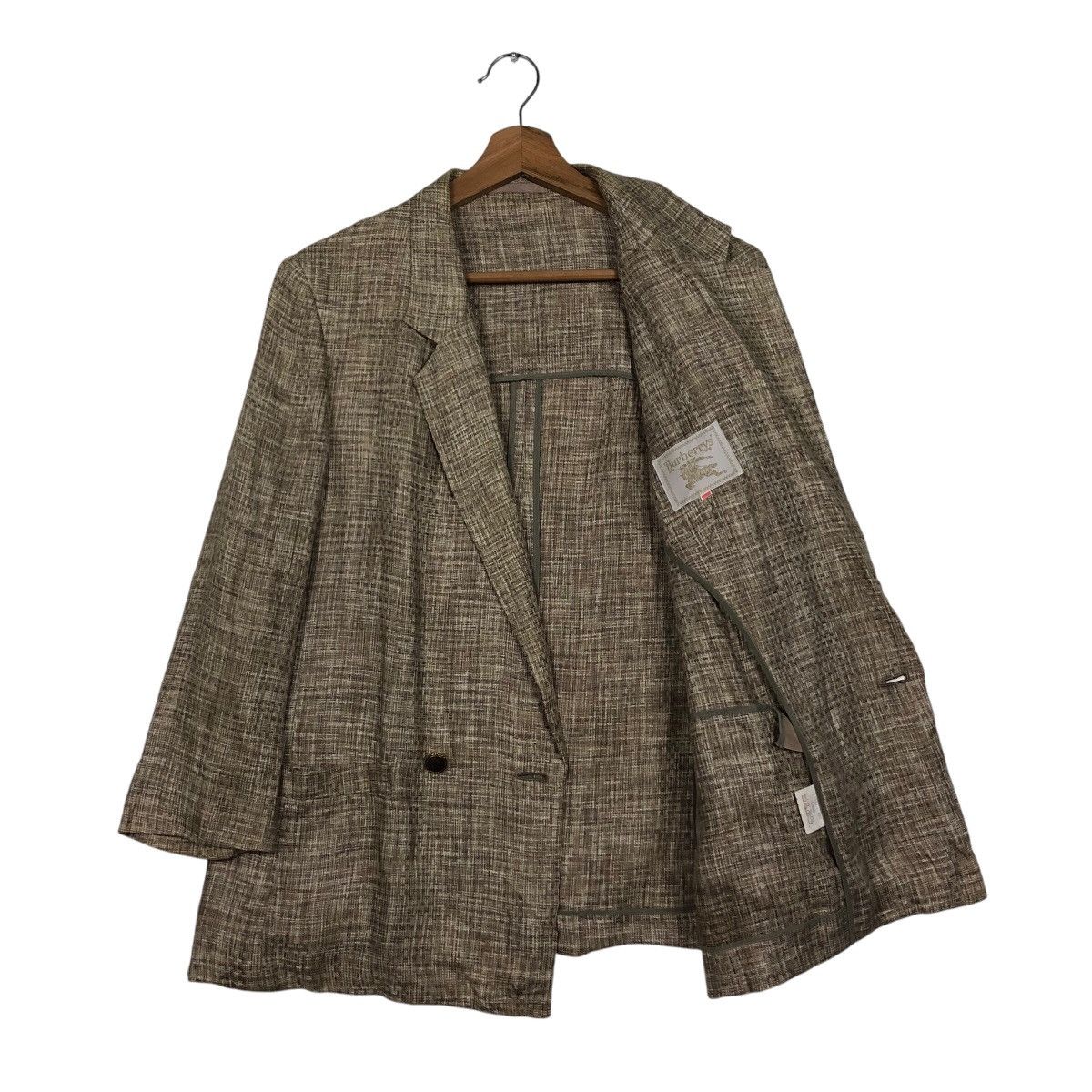 Burberry 📌Vintage Light Bomber Jacket Burberrys Size US M / EU 48-50 / 2 - 12 Thumbnail