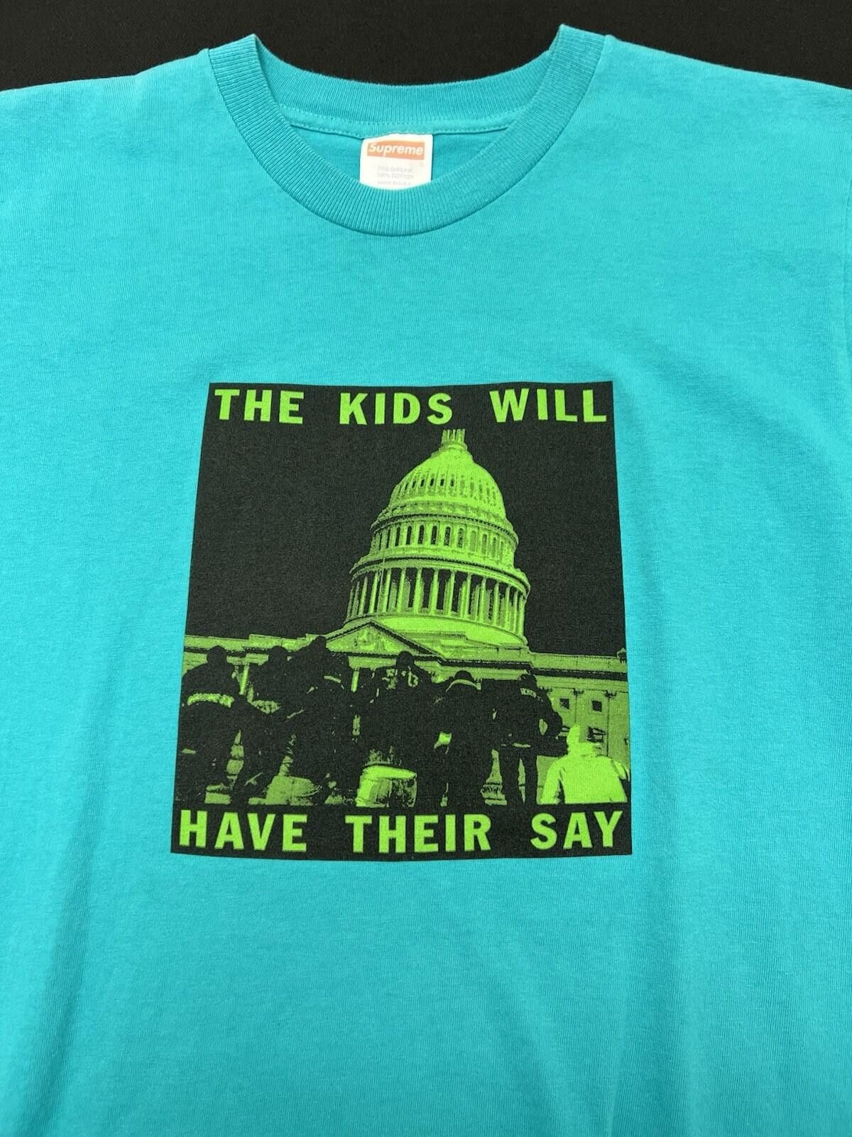 Supreme SS08 Supreme The Kids Will Have Their Say Tee M Size US M / EU 48-50 / 2 - 2 Thumbnail