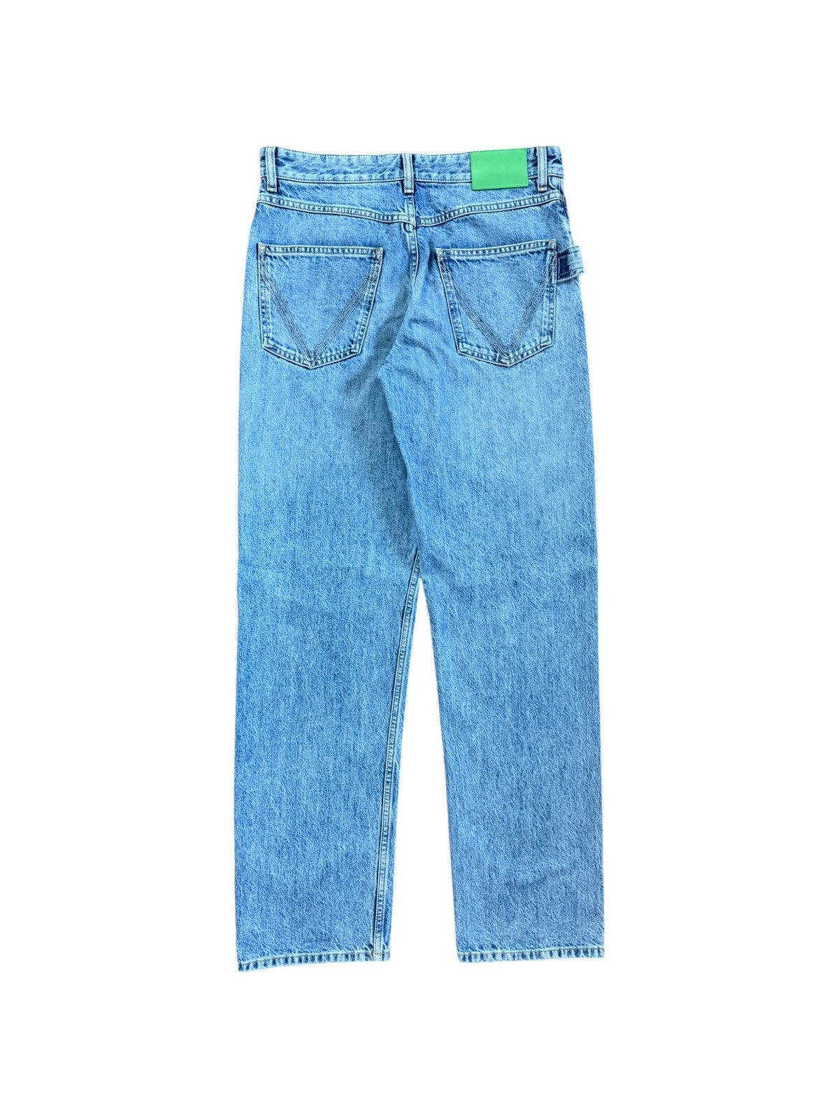Bottega Veneta Indigo Denim Straight Leg Carpenter Jeans