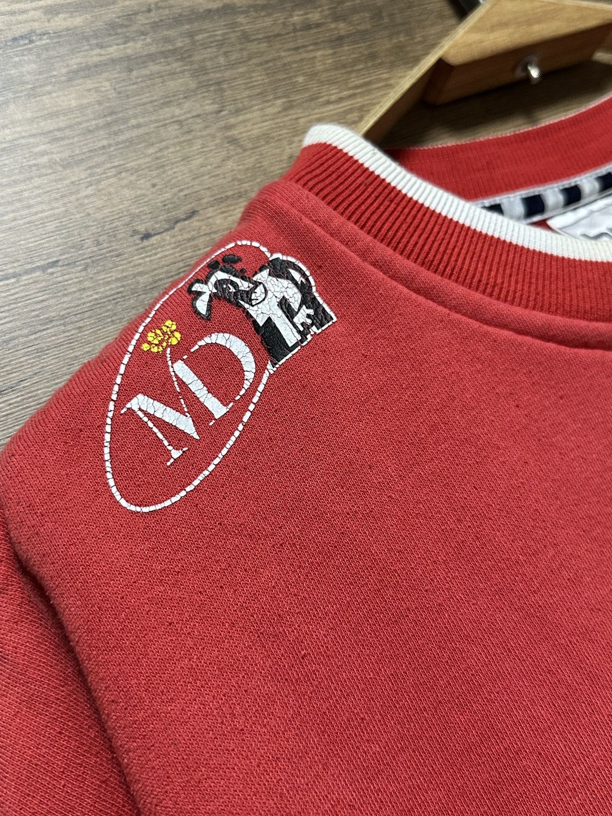 Hummel × Vintage 2000-02 Denmark Hummel Player Issued Football Sweatshirt Size US XXL / EU 58 / 5 - 8 Thumbnail