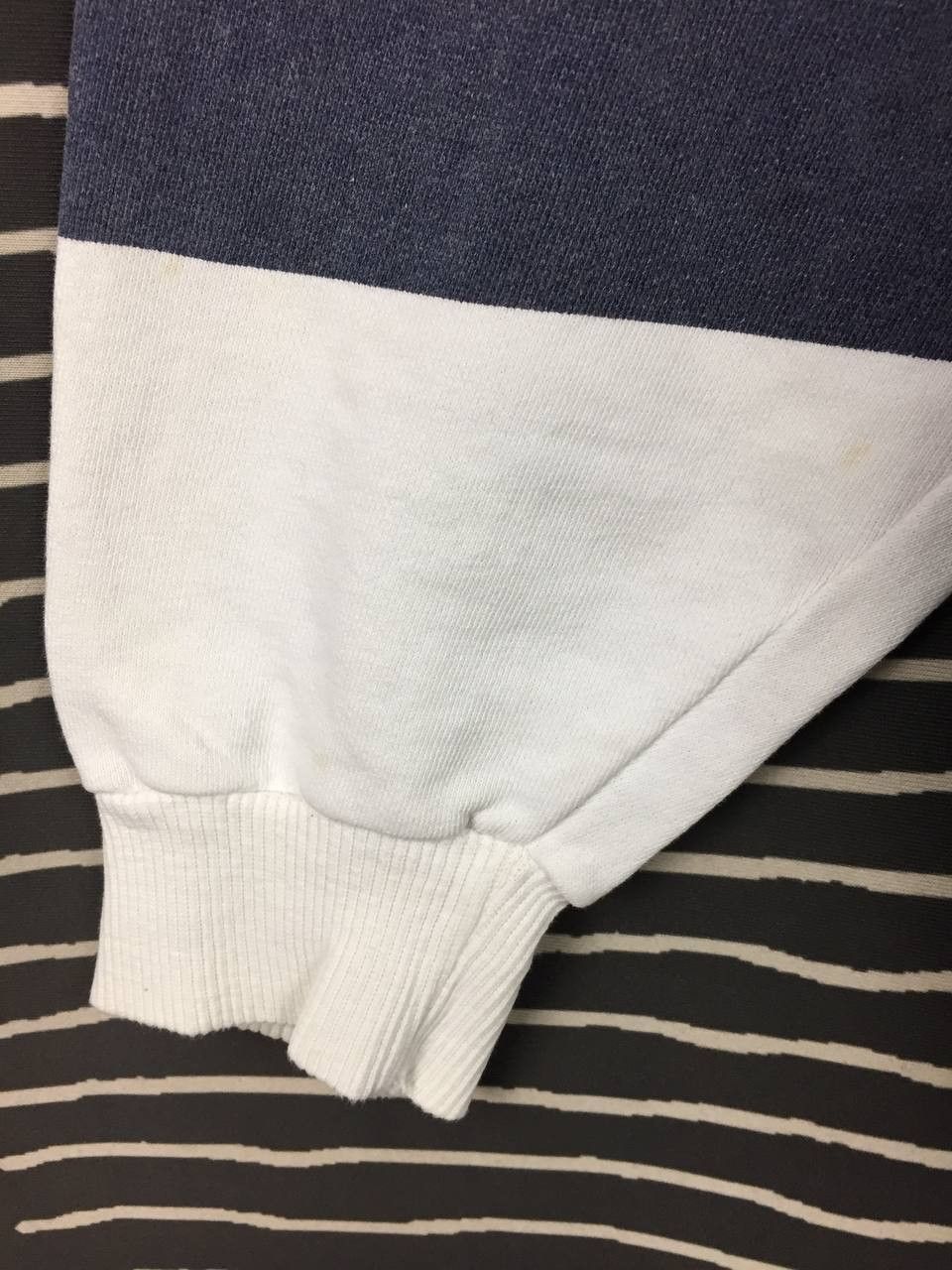 Vintage Vtg KEN. CLUB USA Rugby Scuqter Striped Sweatshirt Size US XL / EU 56 / 4 - 15 Thumbnail