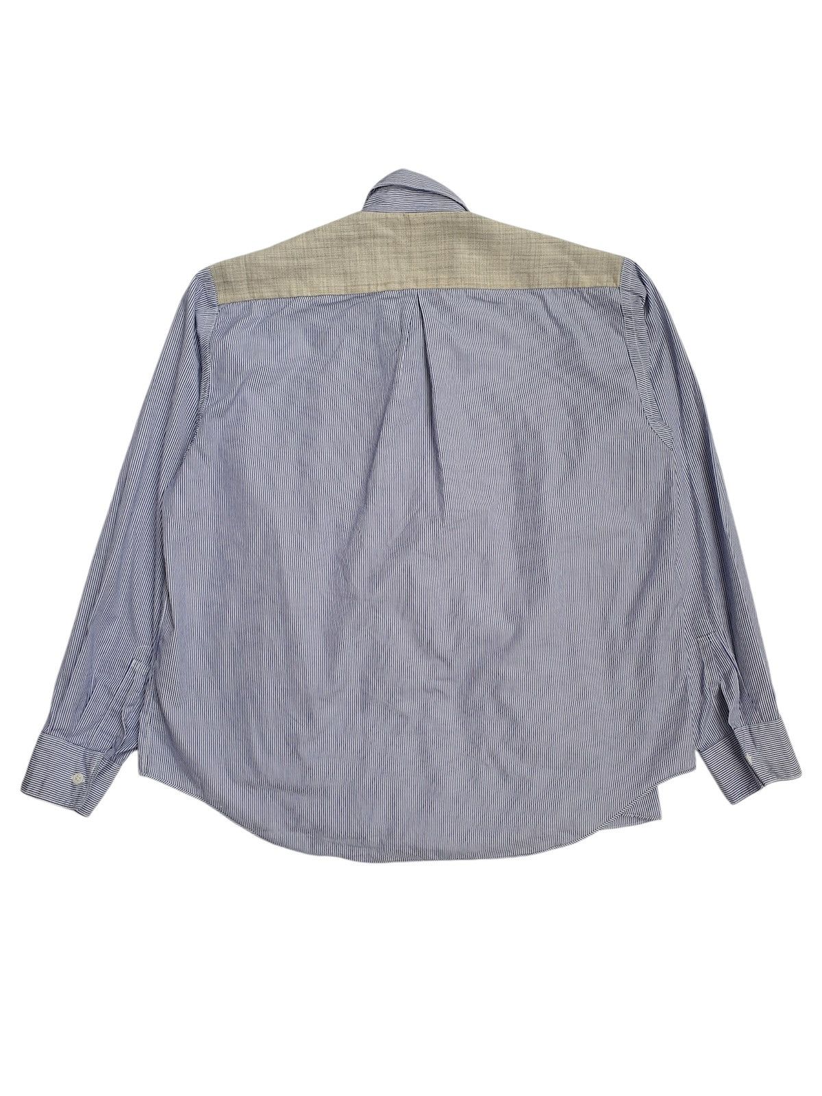 Comme des Garcons × Comme des Garcons Homme Plus AW1998 MAINLINE Deconstructed Ruffle Shirt Size US S / EU 44-46 / 1 - 2 Thumbnail
