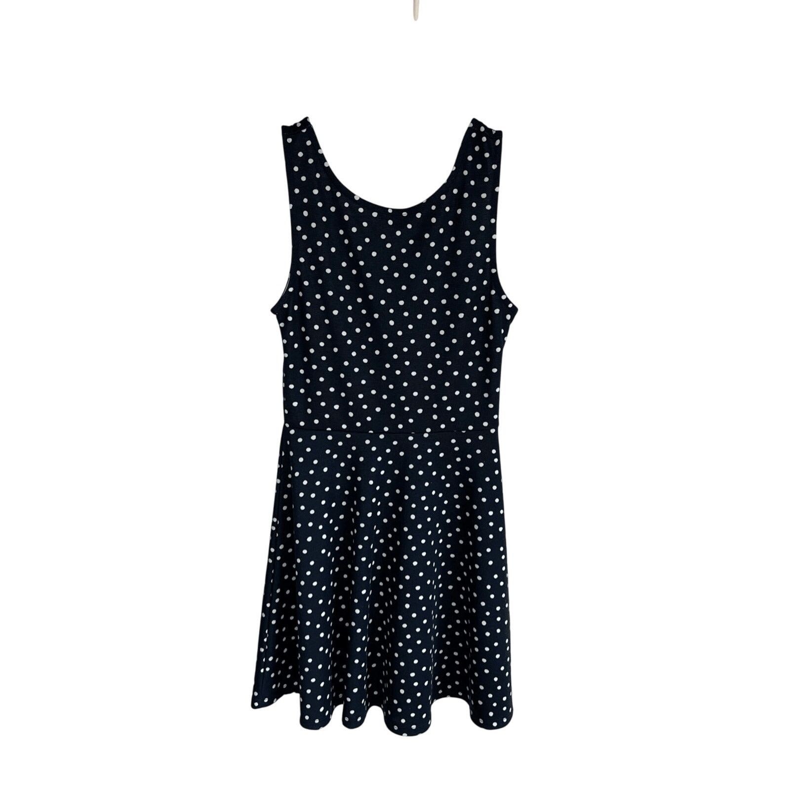Divided Divided Navy Polka Dot fit & flare sleeveless dress Size 6 Size M / US 6-8 / IT 42-44 - 1 Thumbnail
