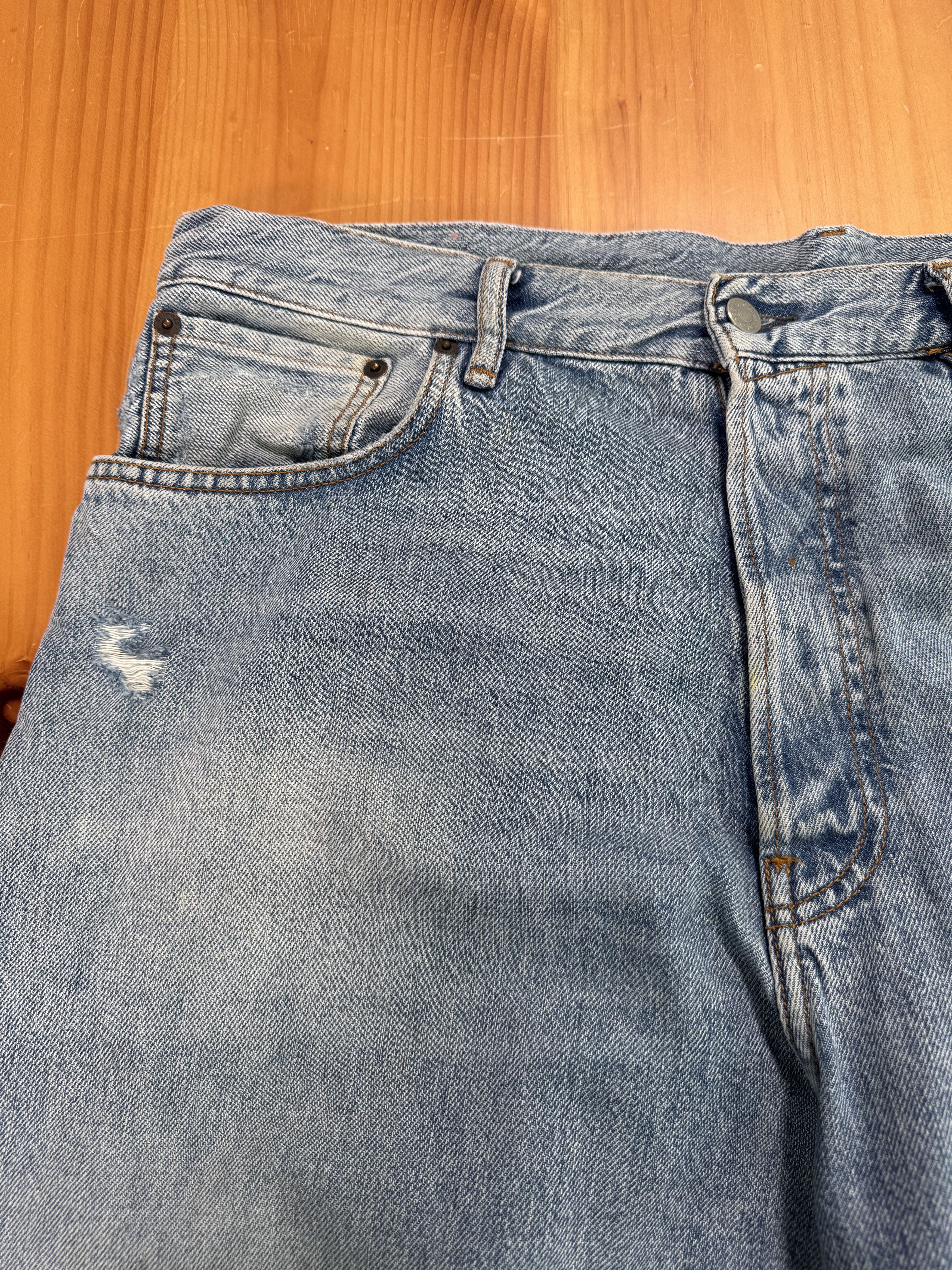 Acne Studios Acne Studios Baggy Washed Denim Jeans Size US 36 / EU 52 - 4 Thumbnail