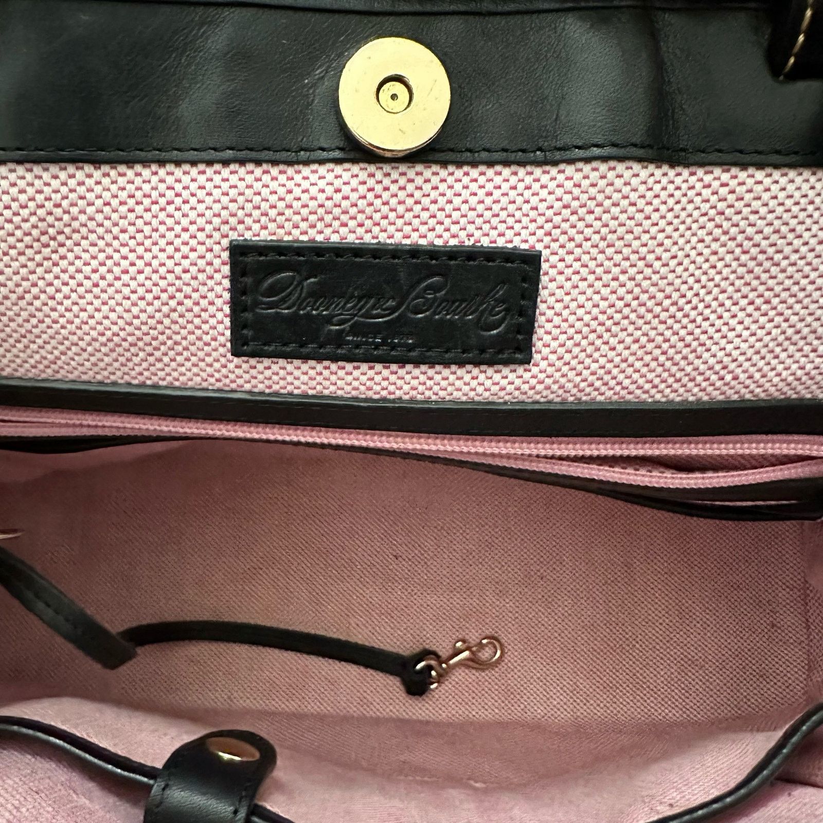 Dooney & Bourke Dooney & Bourke Croc Embossed Double Strap Tassel Bag Size ONE SIZE - 7 Thumbnail