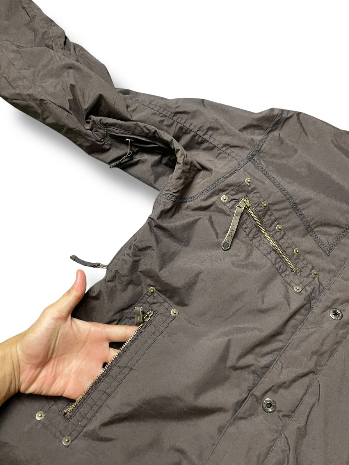 Japanese Brand × Vintage A-Seven x Air To Ground Mink Fur Hooded Jacket (113) Size US XL / EU 56 / 4 - 6 Thumbnail