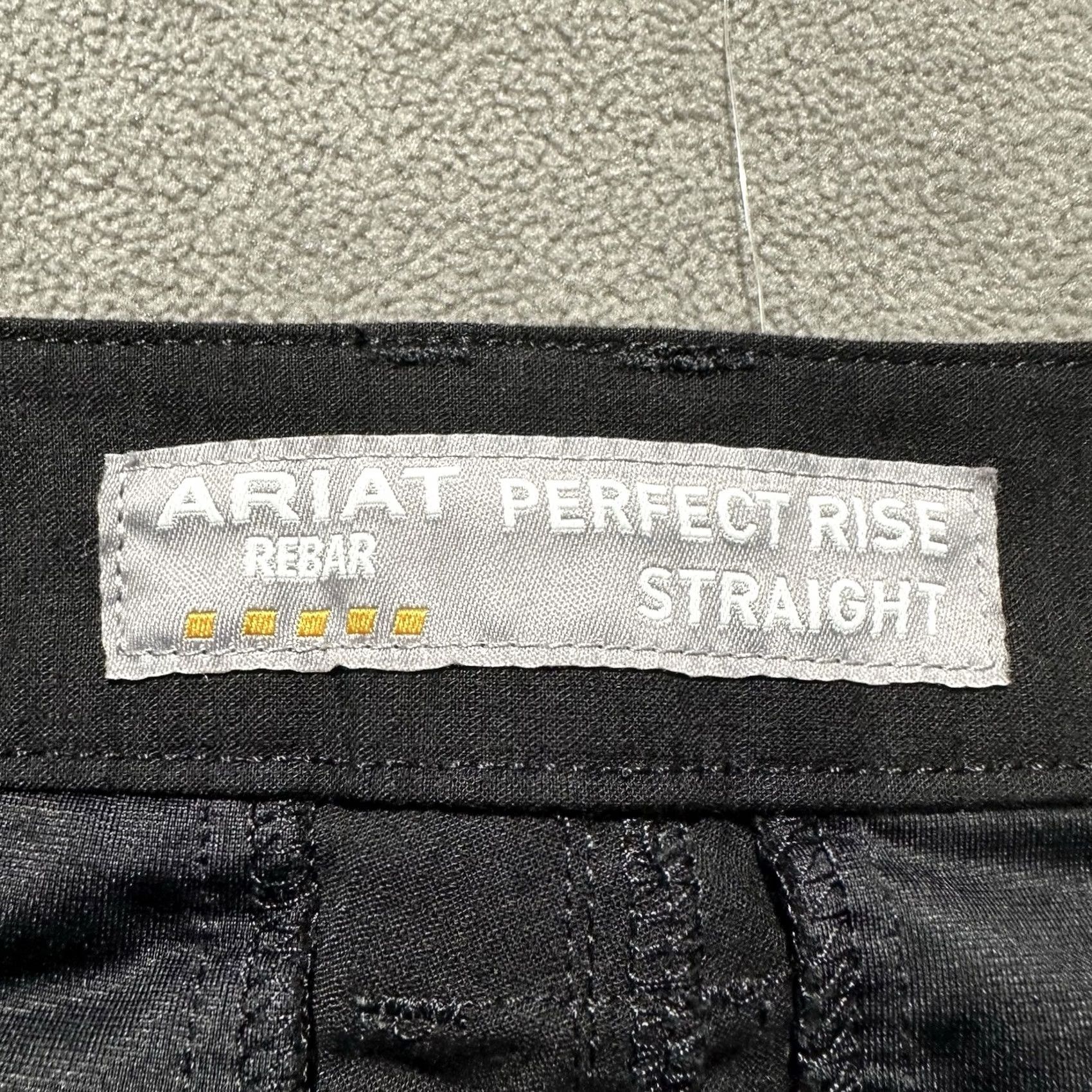 Ariat Ariat Pants Womens 29R Rebar Durastretch Ripstop Cargo Perfect Rise Straight EUC Size 29" - 7 Thumbnail